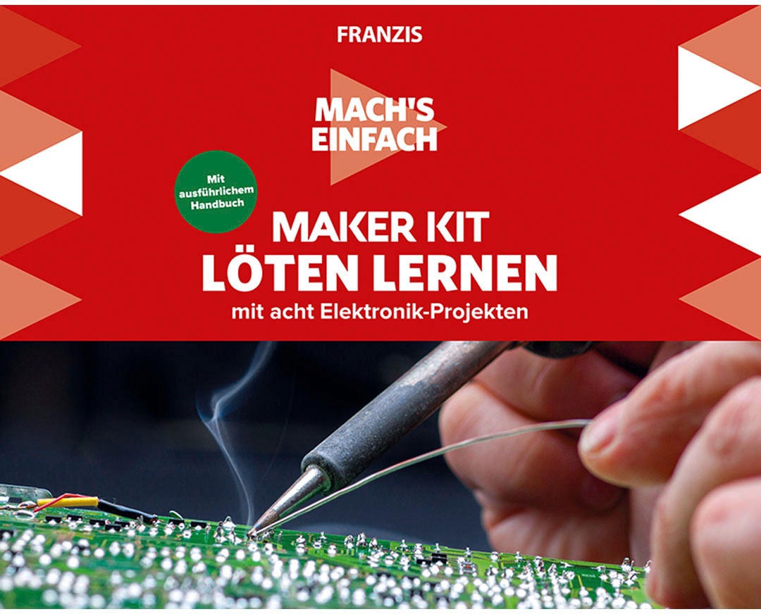 Franzis Experimentierkasten »MakerKit Löten lernen«