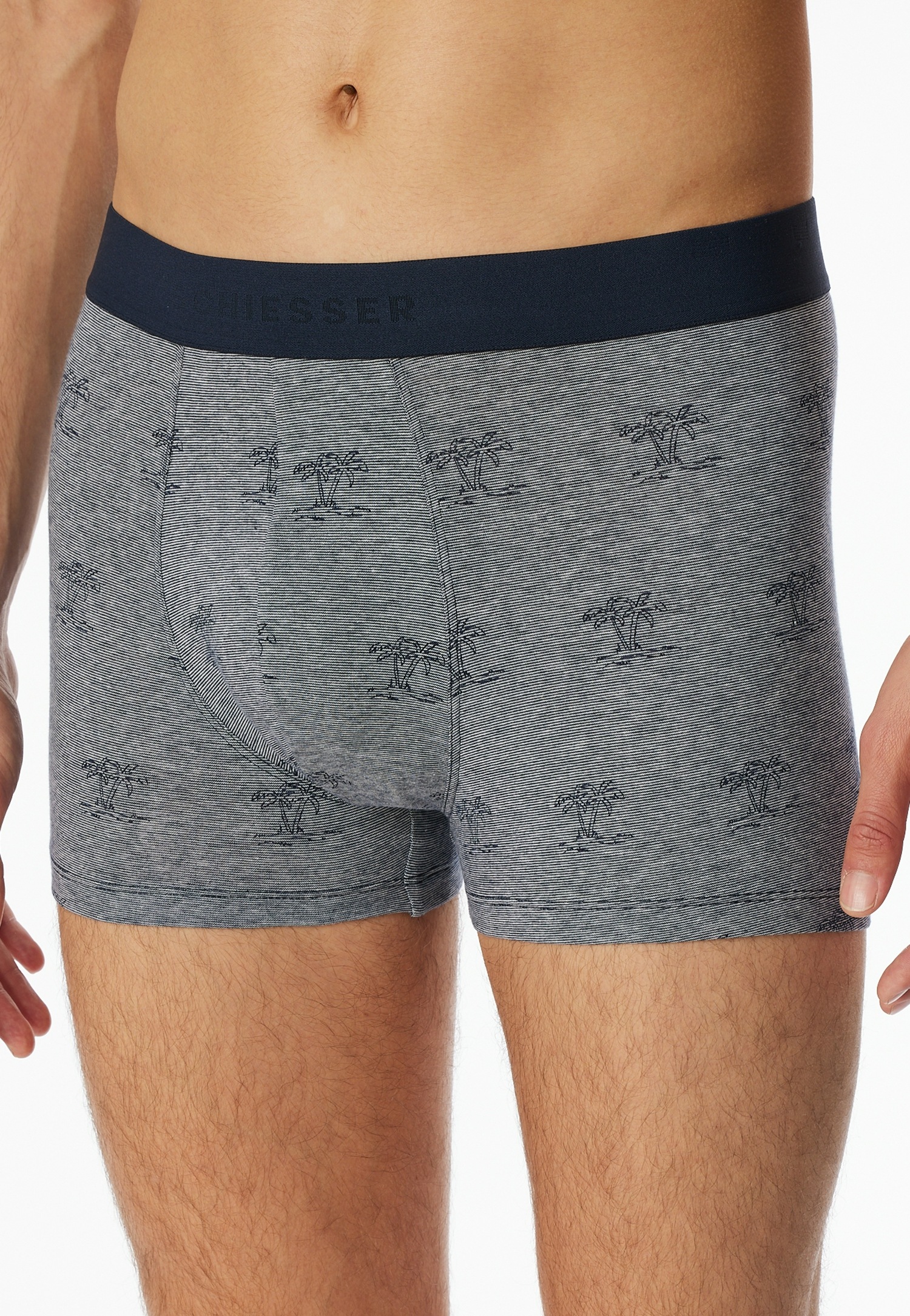 Schiesser Boxershorts ""95/5"", (3er Pack), mit softem Logo-Webgummibund günstig online kaufen