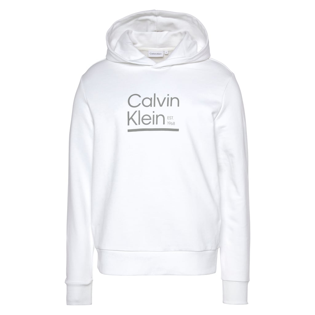 Calvin Klein Kapuzensweatshirt »CONTRAST LINE LOGO HOODIE« mit Logodruck