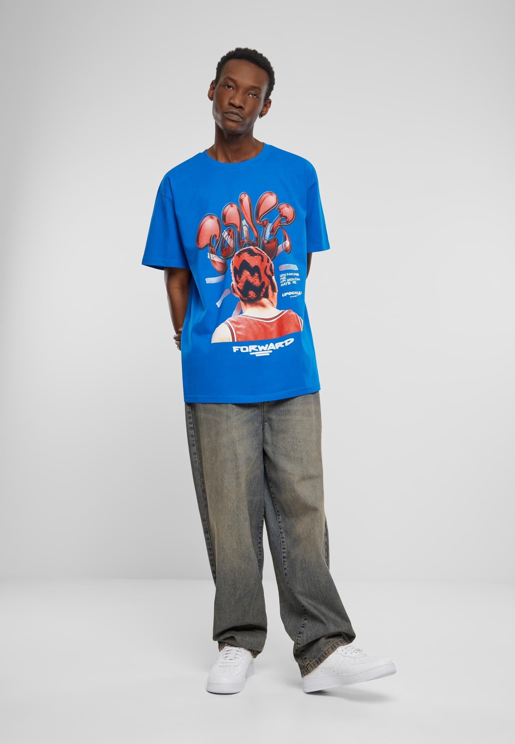 Upscale by Mister Tee T-Shirt »Upscale by Mister Tee Herren Power Foward 2.0 Oversize Tee«, (1 tlg.)