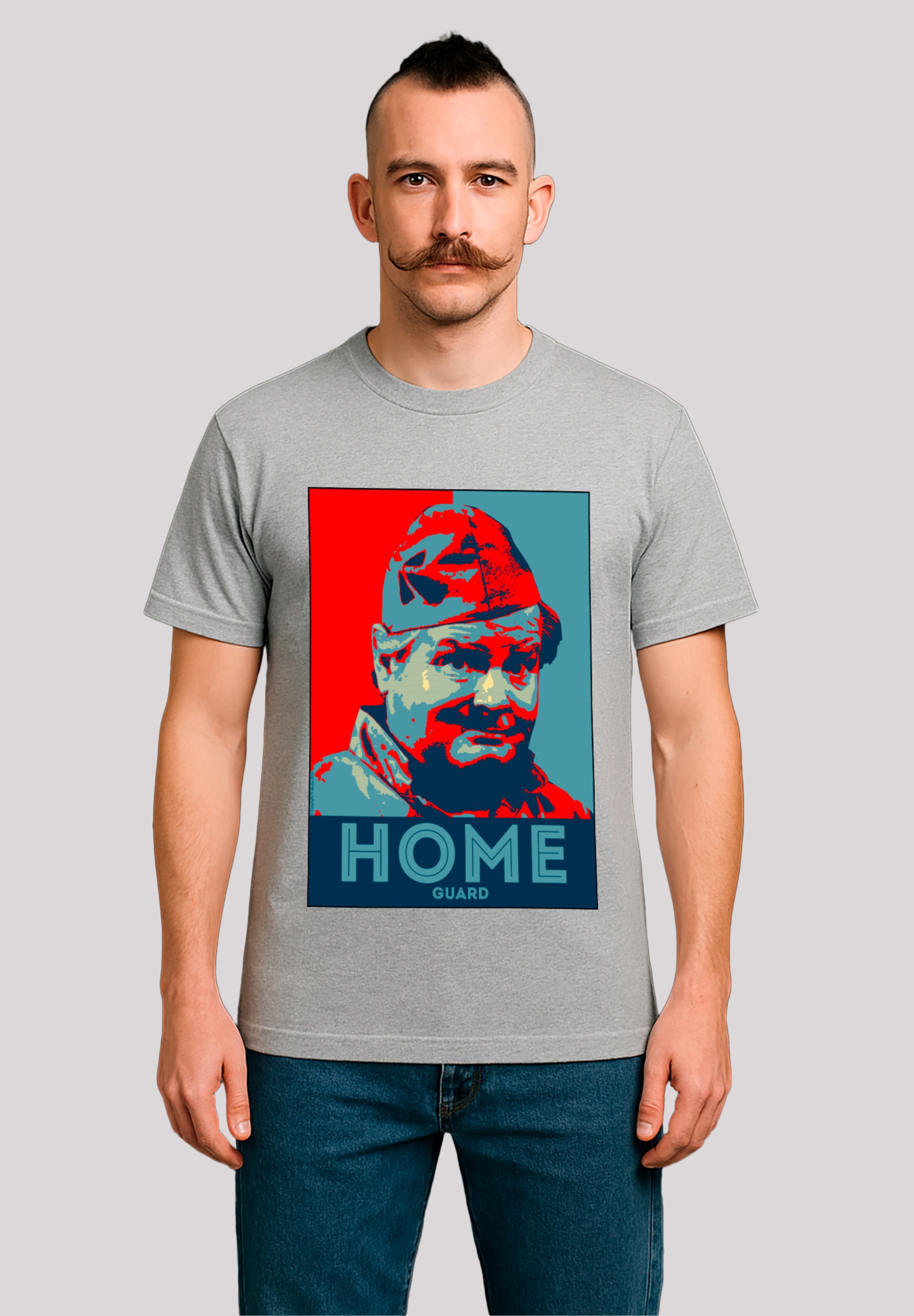 F4NT4STIC T-Shirt »TV Times Benny Hill Home Guard«, Premium Qualität