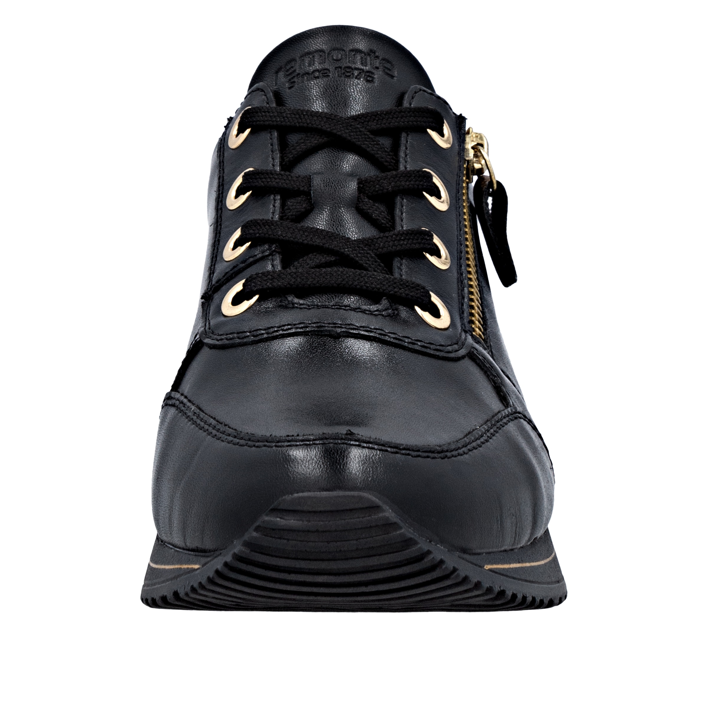 Remonte Keilsneaker, Schnürschuh, Halbschuh, Freizeitschuh mit seitlichem Reißverschluss