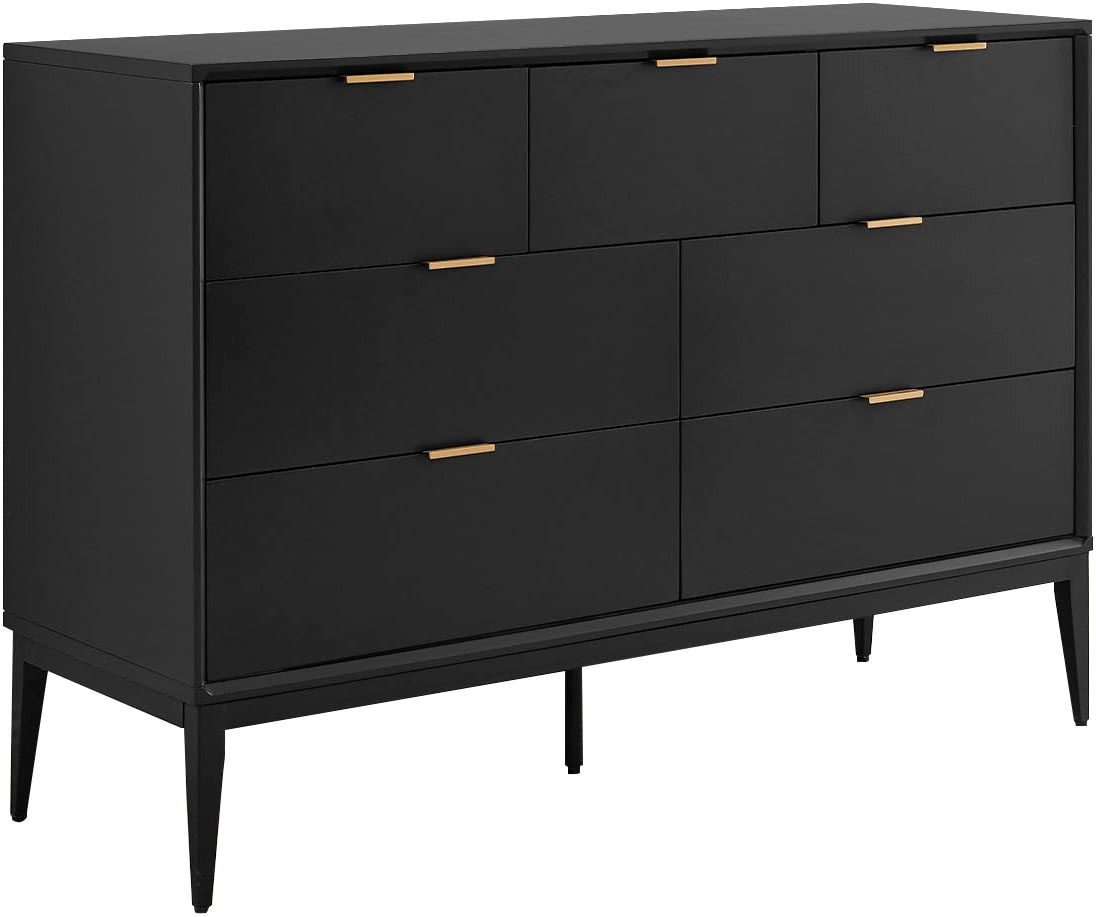 Leonique Kommode "Lavisha" FSC-zertifiziertes Holz kombiniert Melamin, verc günstig online kaufen