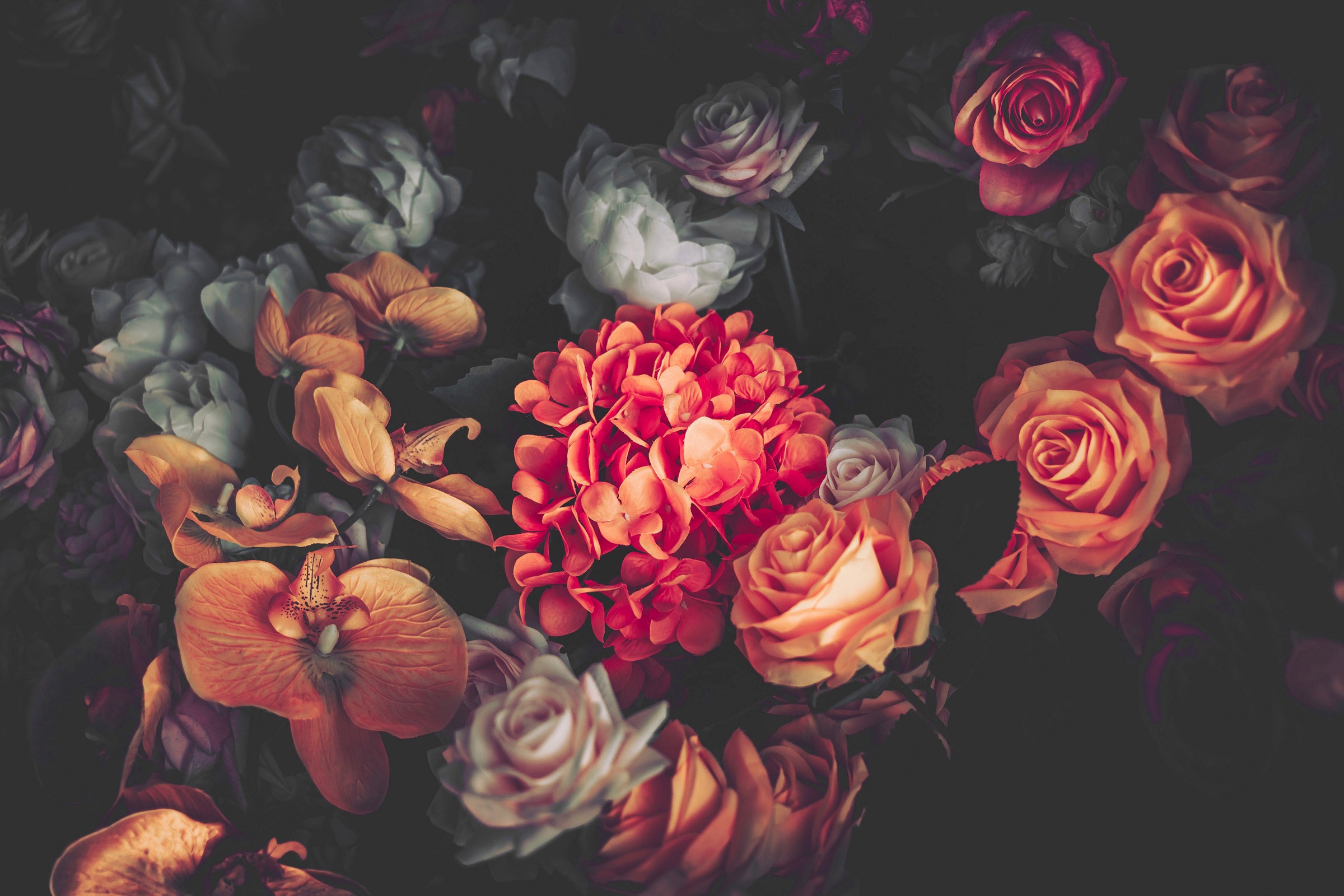 A.S. Création Leinwandbild »Romantic Flower«, Blumen, (1 St.), Romantische Blumen, Rosen Keilrahmen Bild