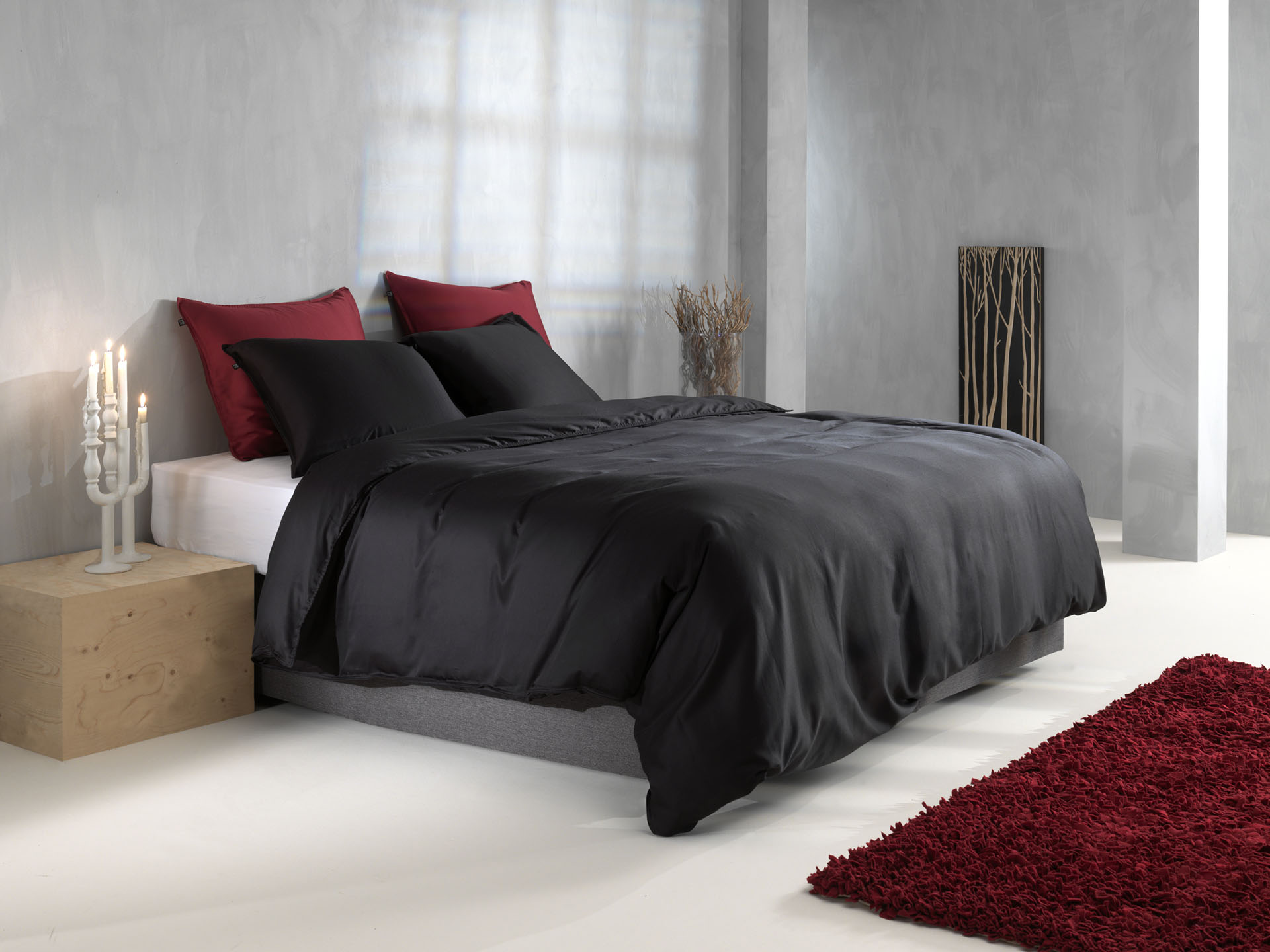 ZO HOME "Zohome Baumwolle Mako-Satin Bettwäsche Satinado" 1 Stk. Bettwäsche aus 100% Baumwolle, hochwertige Mako-Satin, ab 135x200 cm.