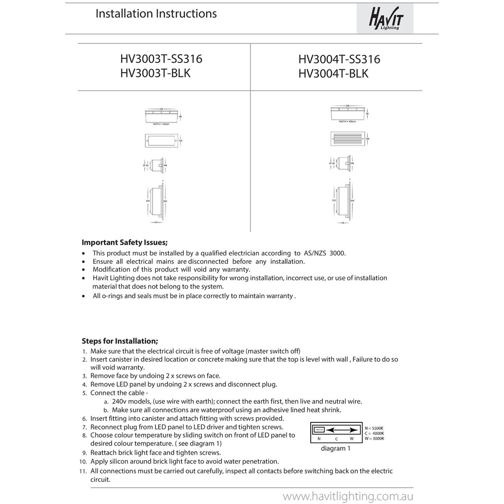 Havit Lighting Deckenleuchten »BATA«, 1 flammig-flammig