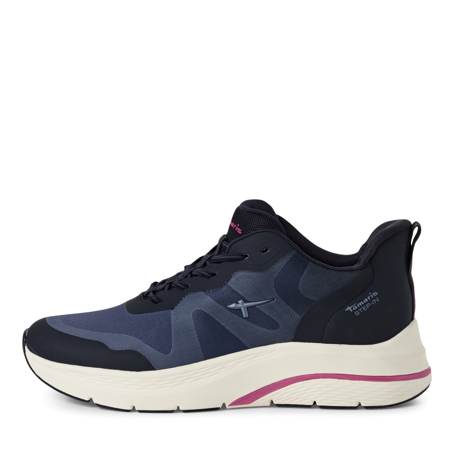 Tamaris Keilsneaker, Keilabsatz, Freizeitschuh, Schlupfschuh aus der STEP IN-Linie