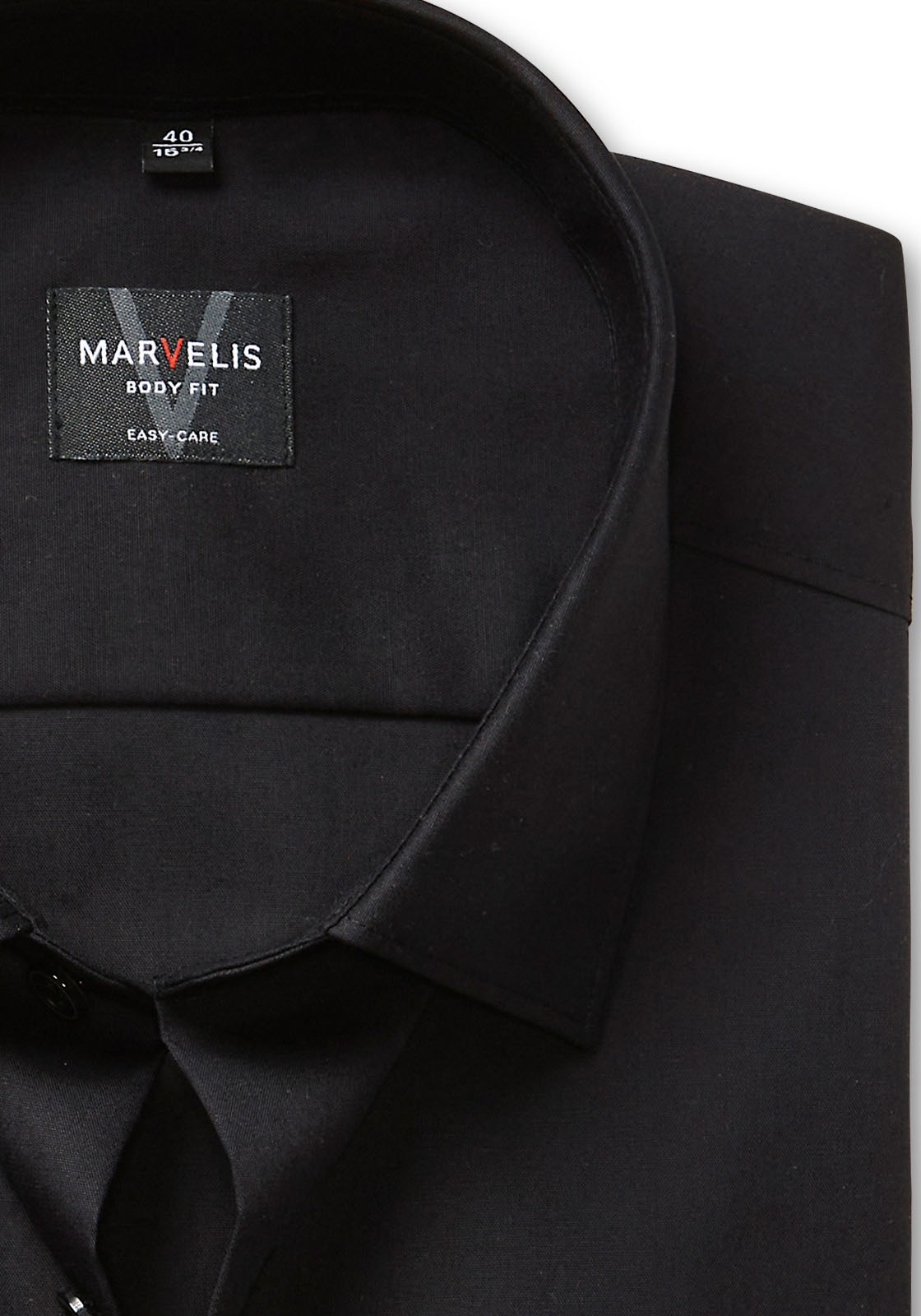 MARVELIS Langarmhemd New York Kentkragen, Businesshemd, körpernah, extra la günstig online kaufen