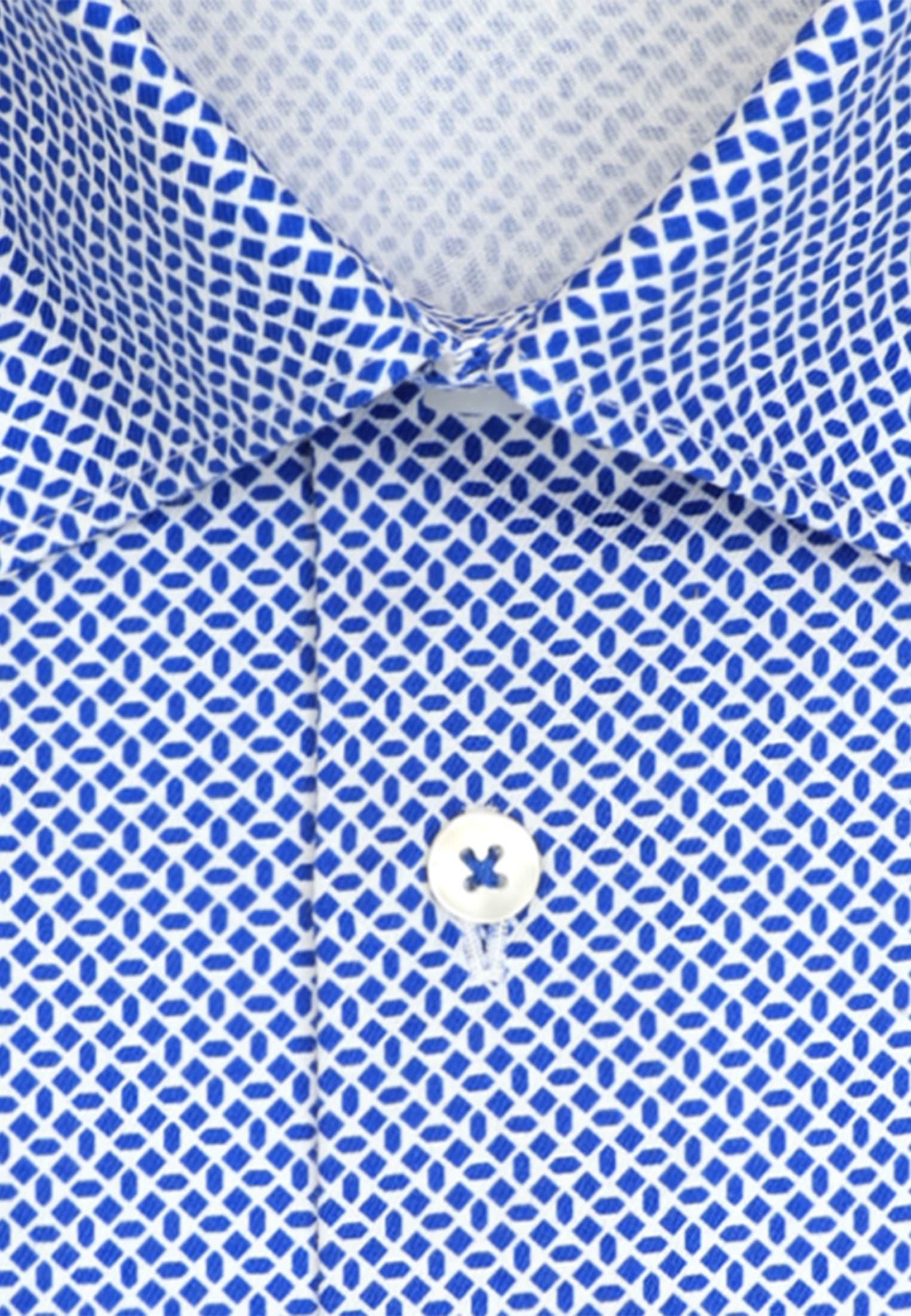 seidensticker Businesshemd »Schwarze Rose« Shaped 1/1 Covered-Button-Down-Kragen Druck