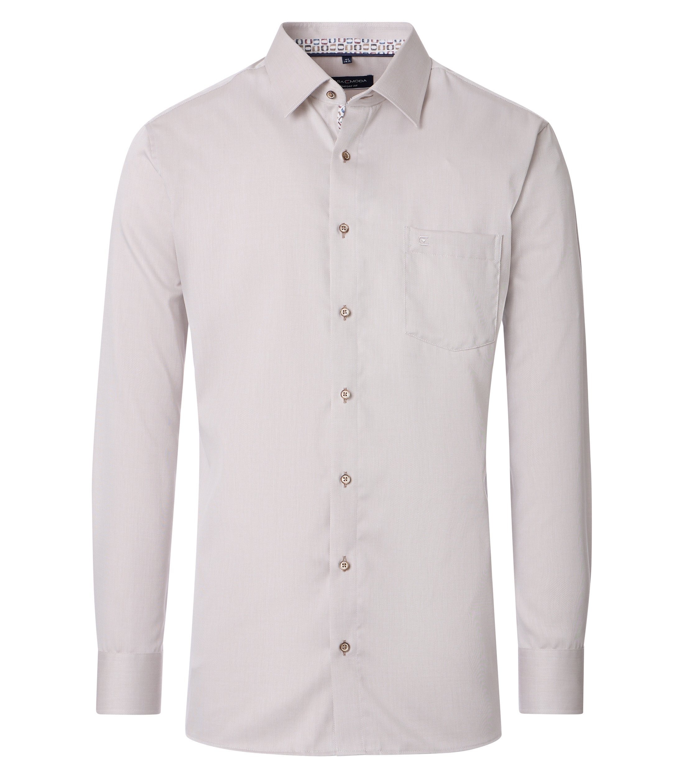 CASA MODA comfort fit heren polo, aqua CASA MODA comfort fit heren polo, aqua