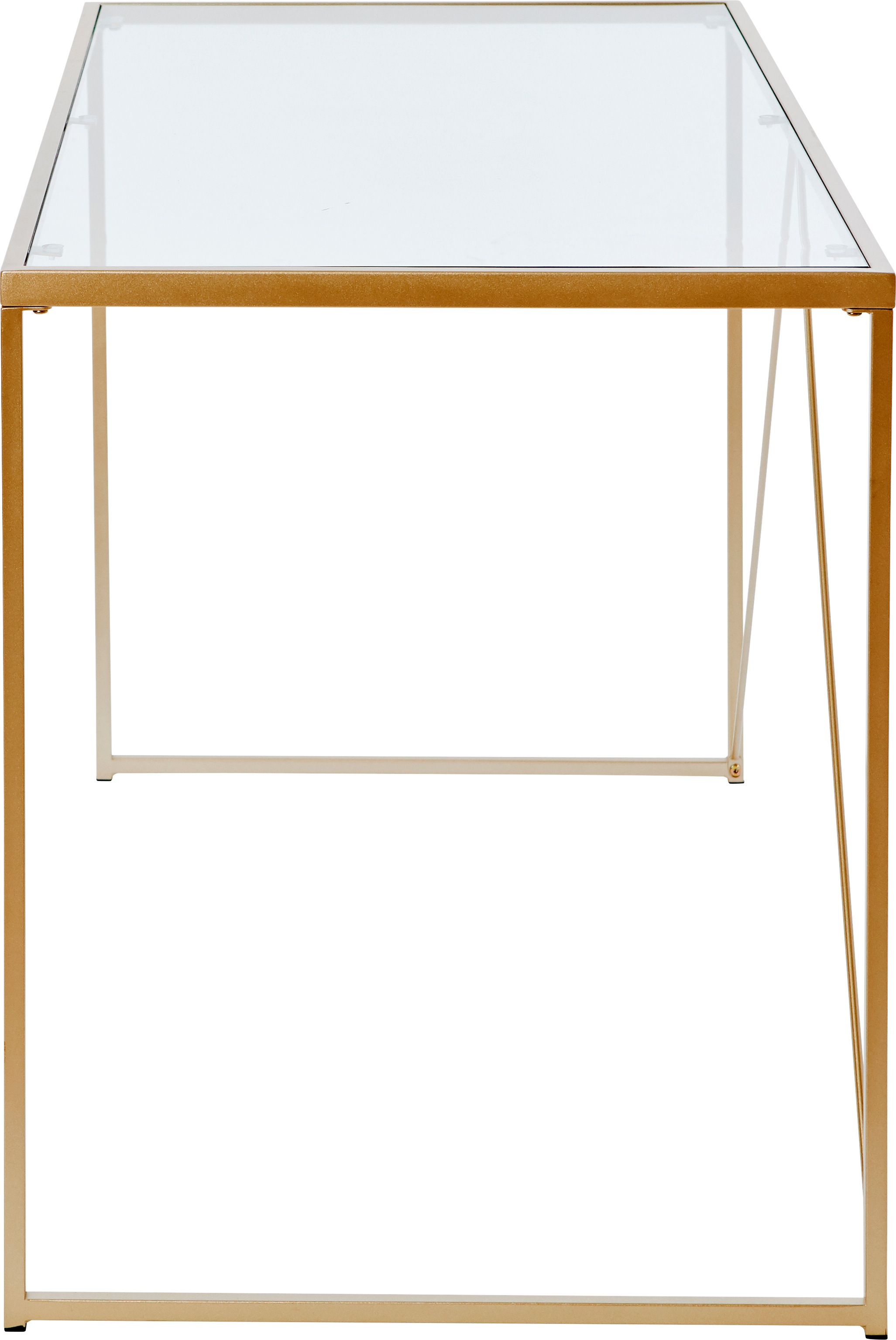 Jahnke Schreibtisch »GLAM DESK«, (1 St.), Sicherheitsglas