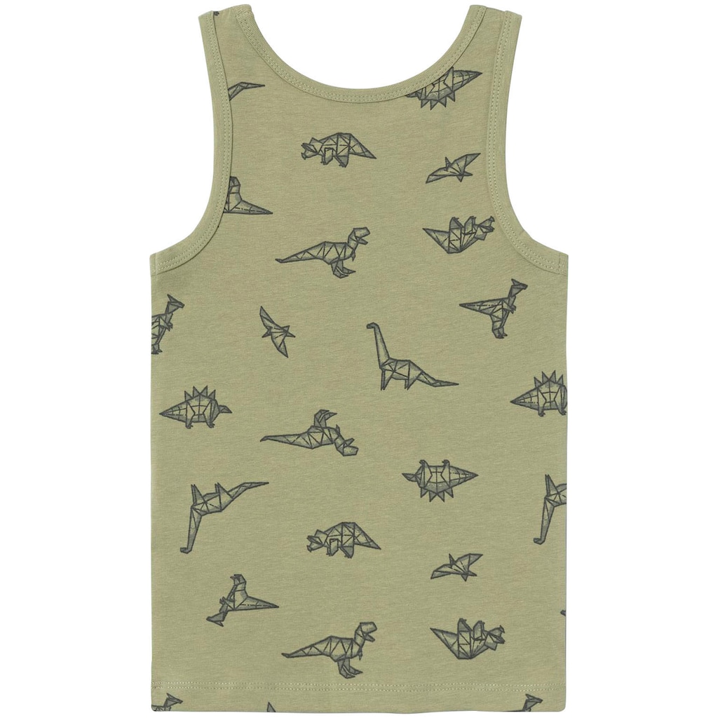 Name It Unterhemd »NMMTANK TOP 2P SAGE DINO NOOS«, (Set, 2 St.)