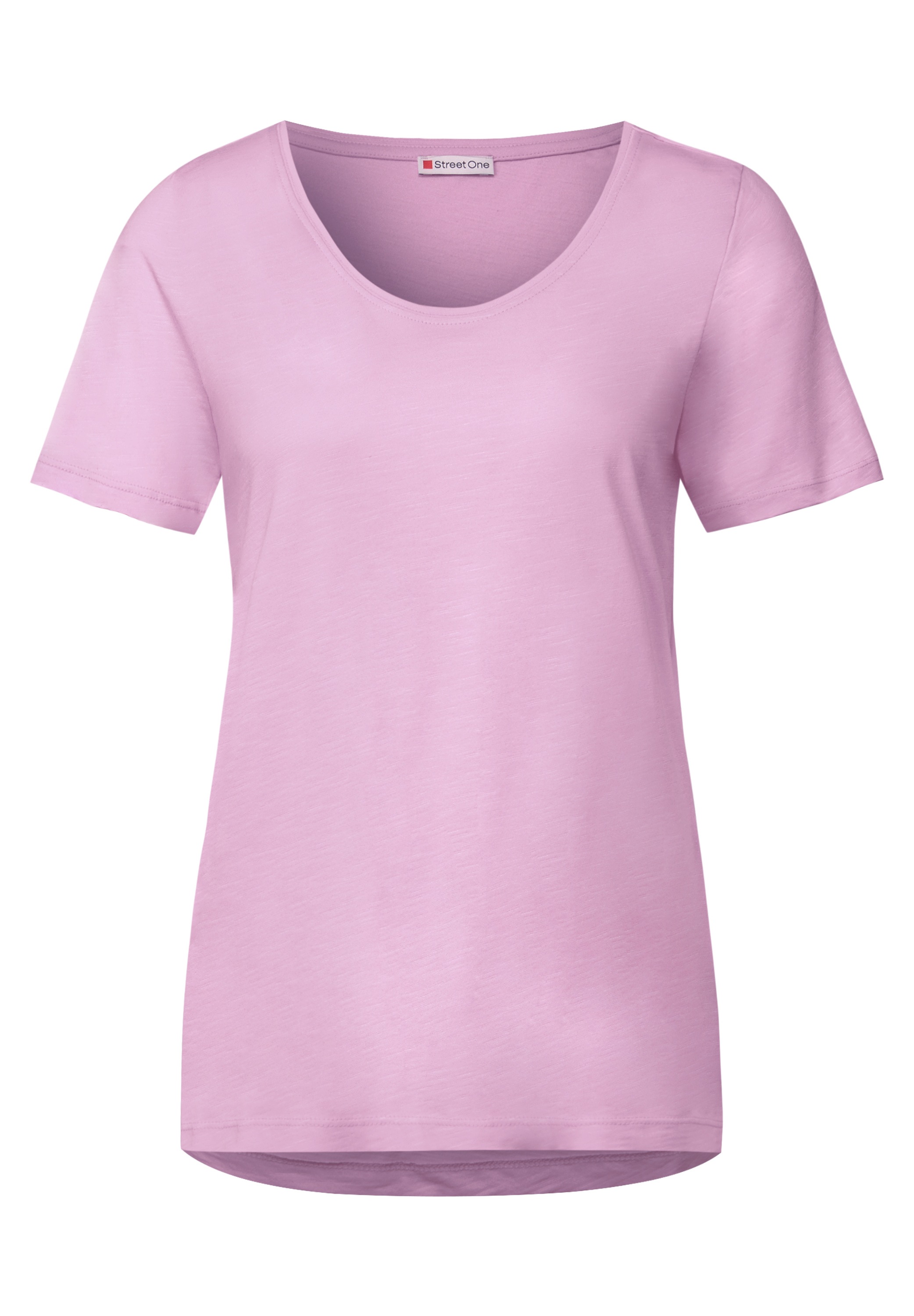 STREET ONE V-Shirt, im soften Baumwoll-Mix
