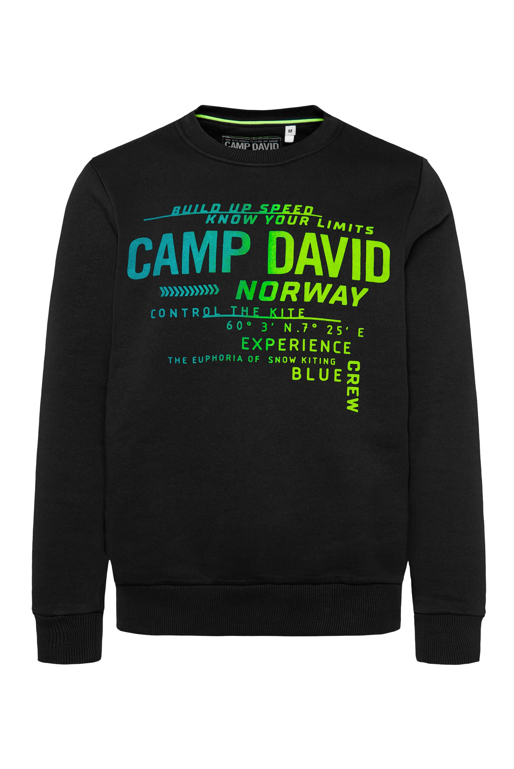 CAMP DAVID Sweater, mit Baumwolle