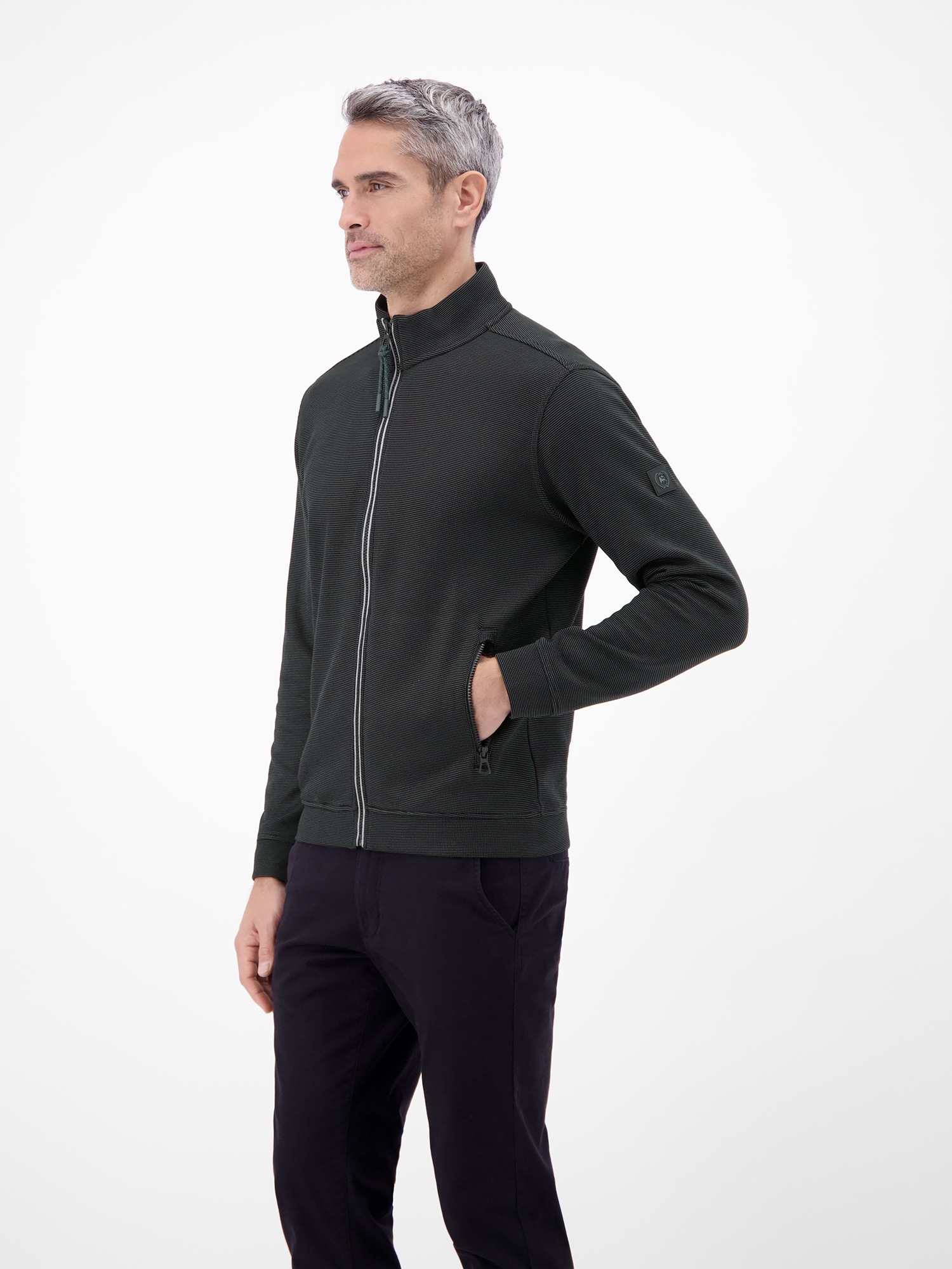 LERROS Men's Sweatjacket Black XL 3
