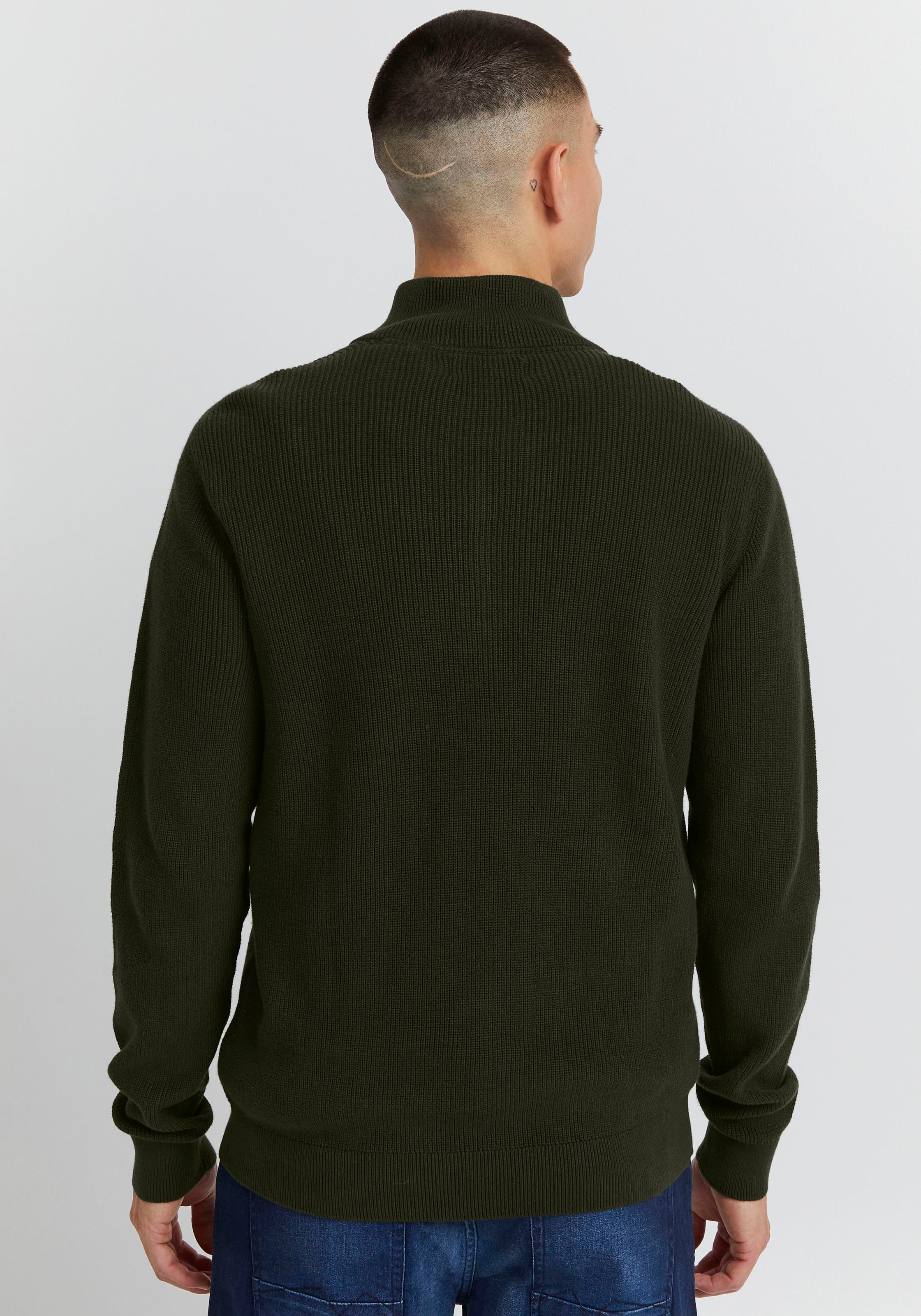 Blend Stehkragenpullover »BL Pullover BHCodford half-zipp«