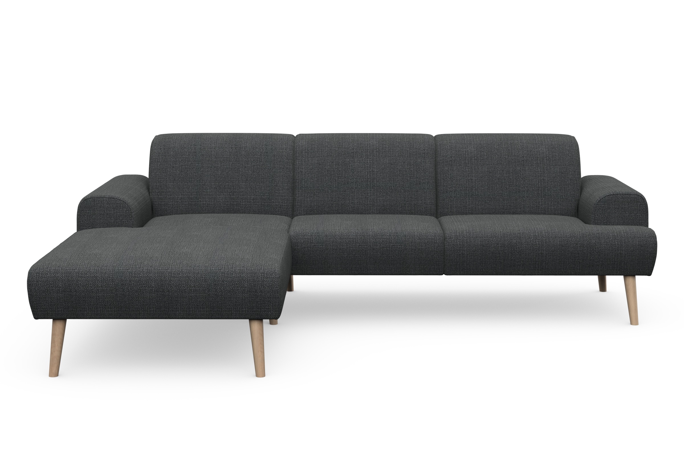 andas Ecksofa "Swift Scandic Design, Federkern für hohen Sitzkomfort, L-For günstig online kaufen