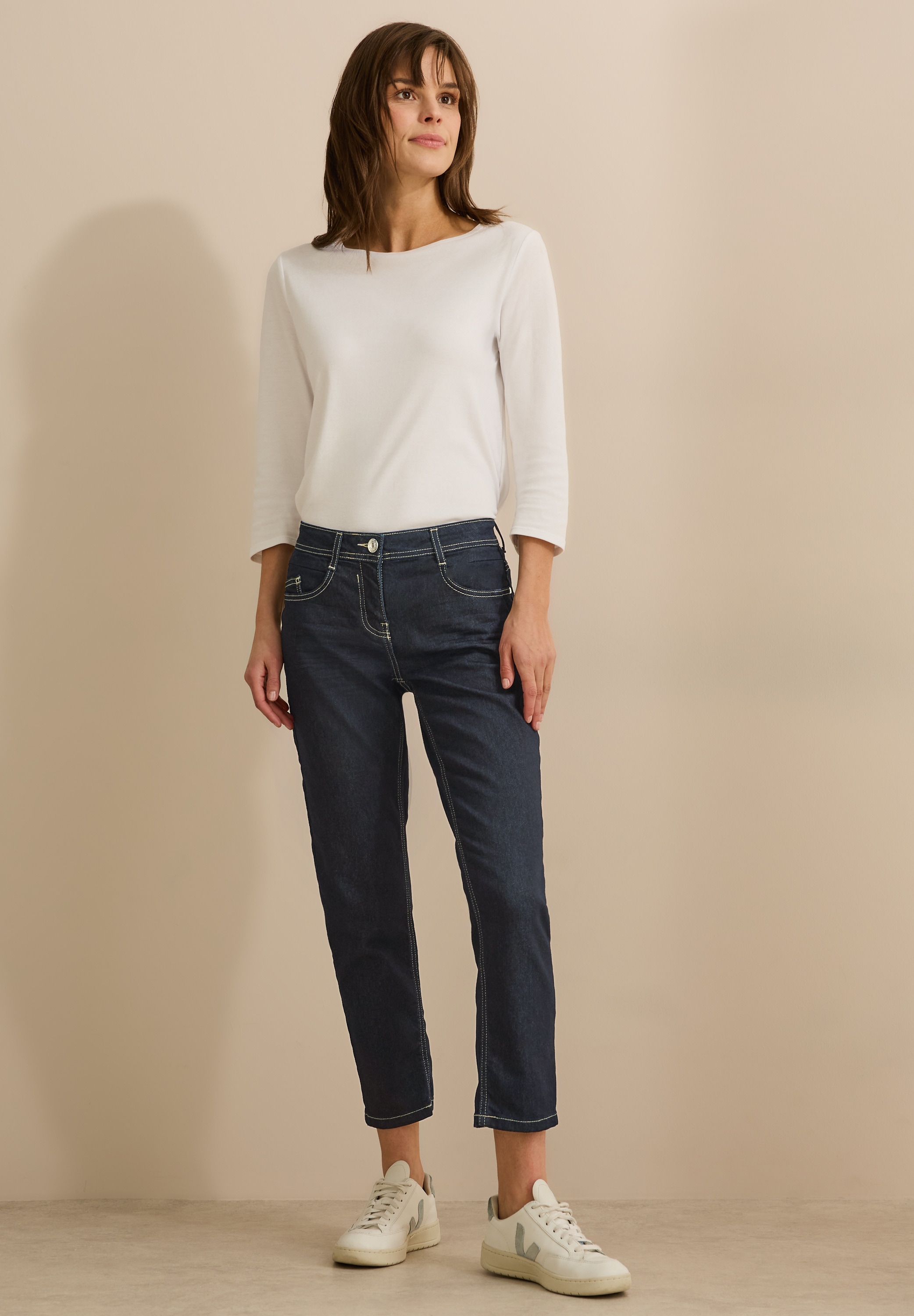 Cecil Slim-fit-Jeans, 5-Pocket-Style