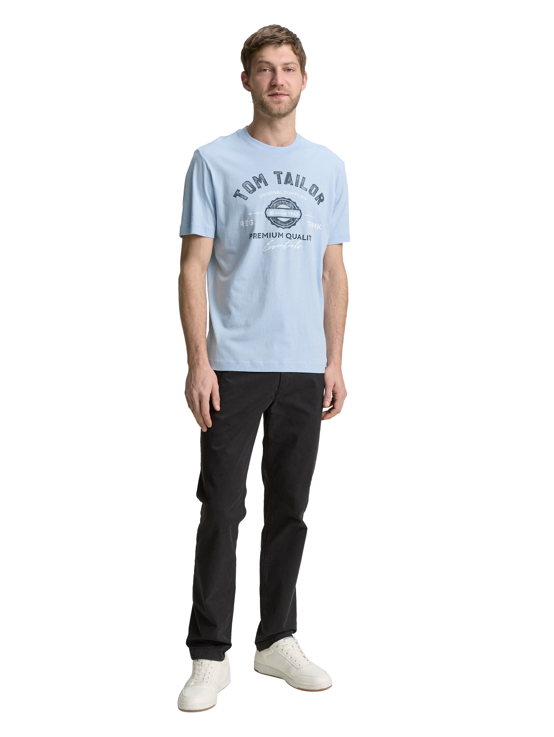 TOM TAILOR T-Shirt, mit großem Logofrontprint