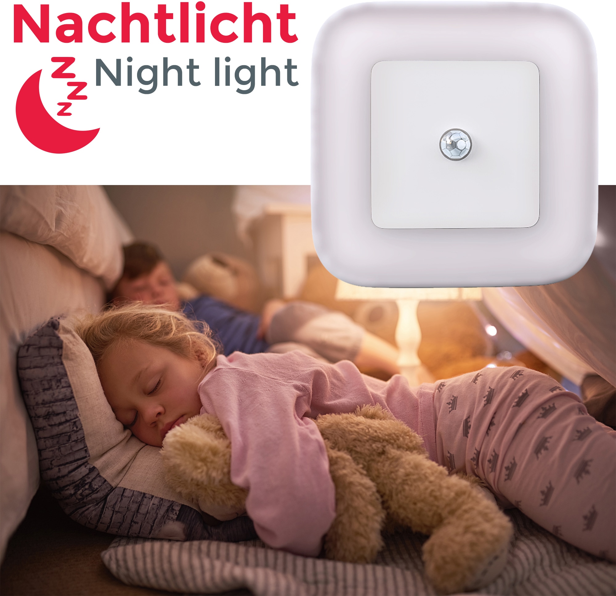 B.K.Licht Nachtlicht Dämmerungssensor, | Flurlicht, LED 2er »Start«, Bewegungsmelder, Nachtleuchte, BAUR SET