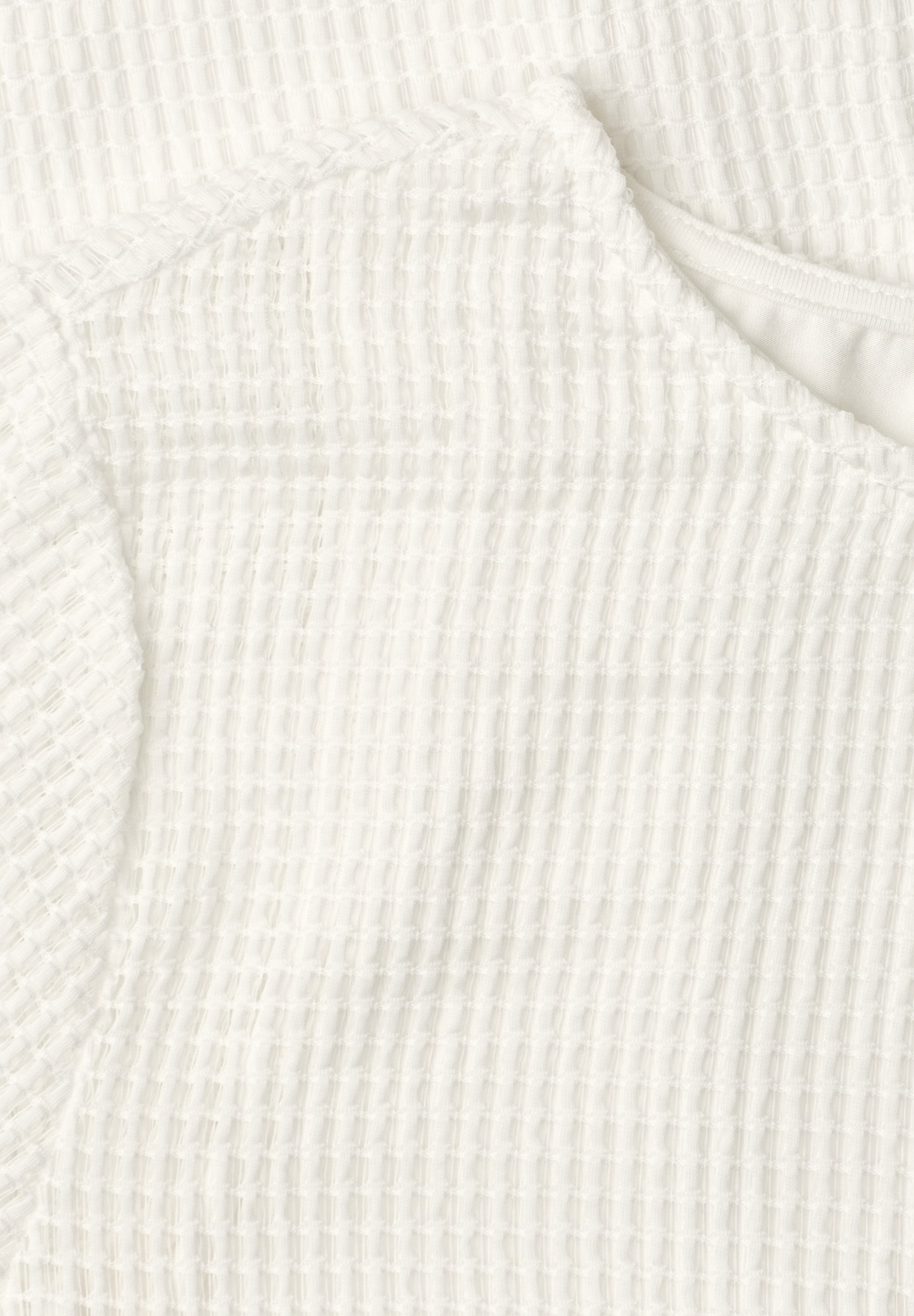 STREET ONE T-Shirt mit Mesh-Spitze