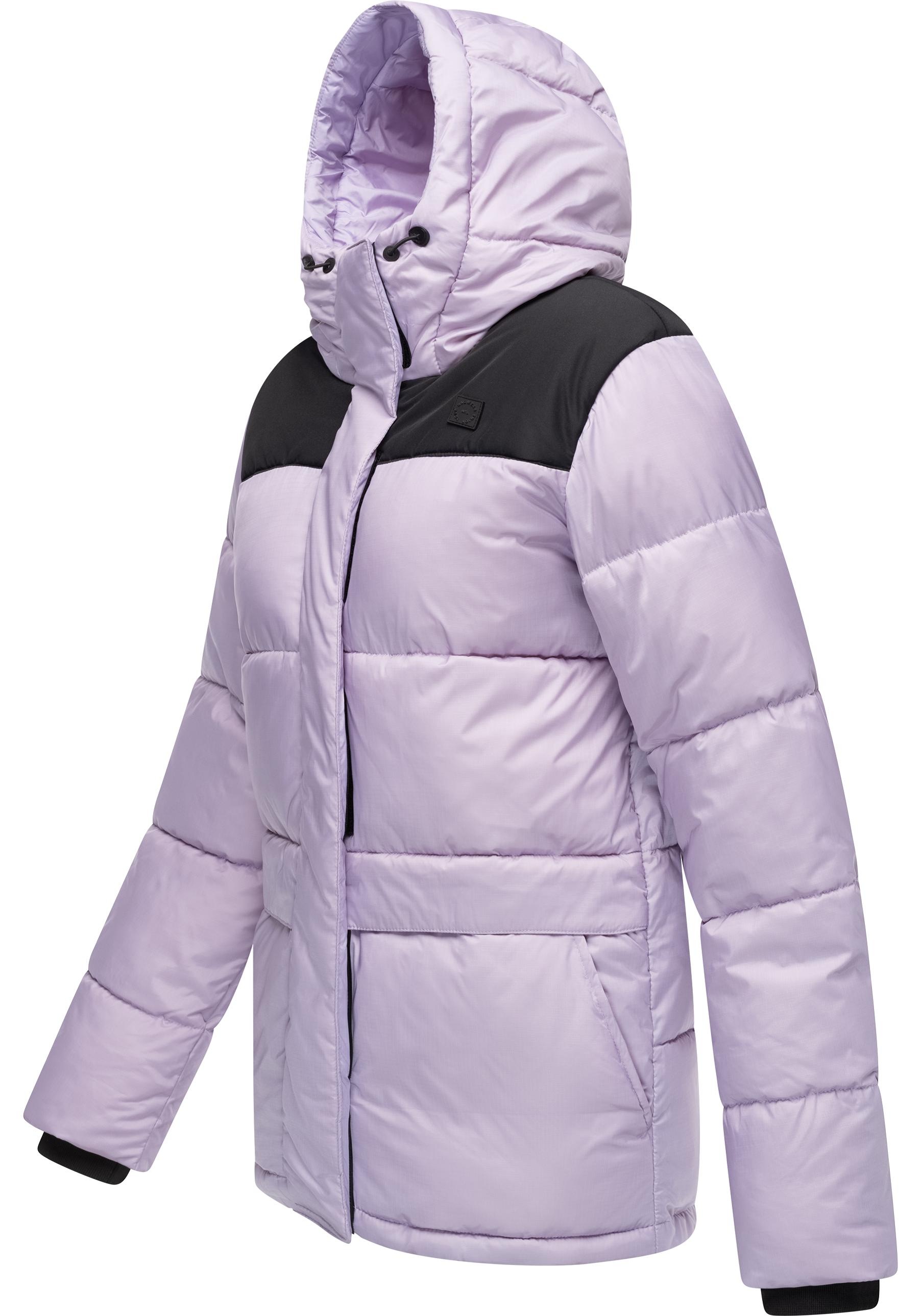 Ragwear Anorak "Wikesh", mit Kapuze, stylische Winter Steppjacke mit Colour günstig online kaufen