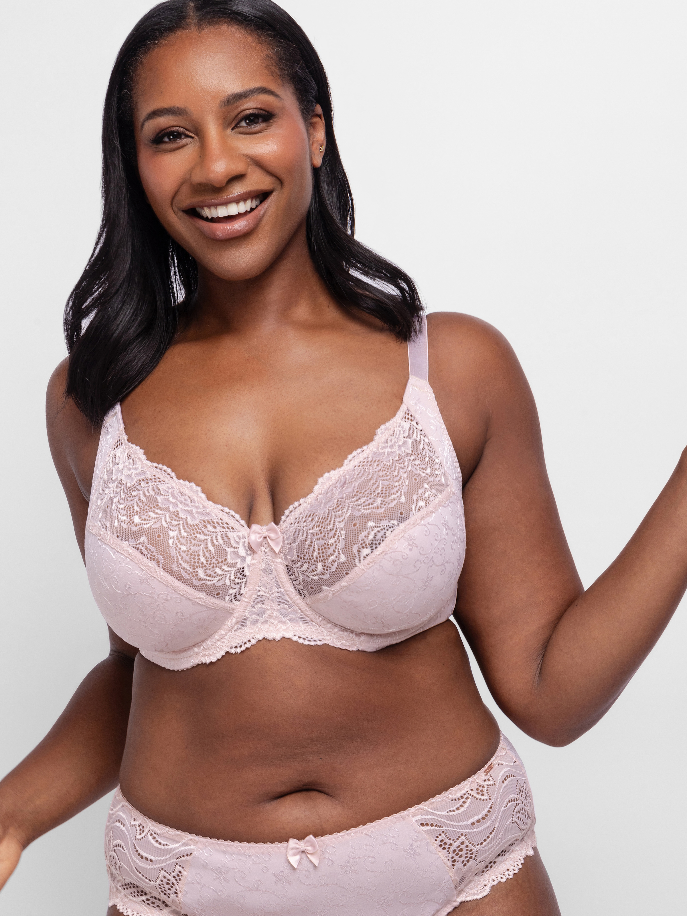 Dorina Bügel-BH "PHILIPPA", mit Satinschleife, elastische Spitze, glänzende günstig online kaufen