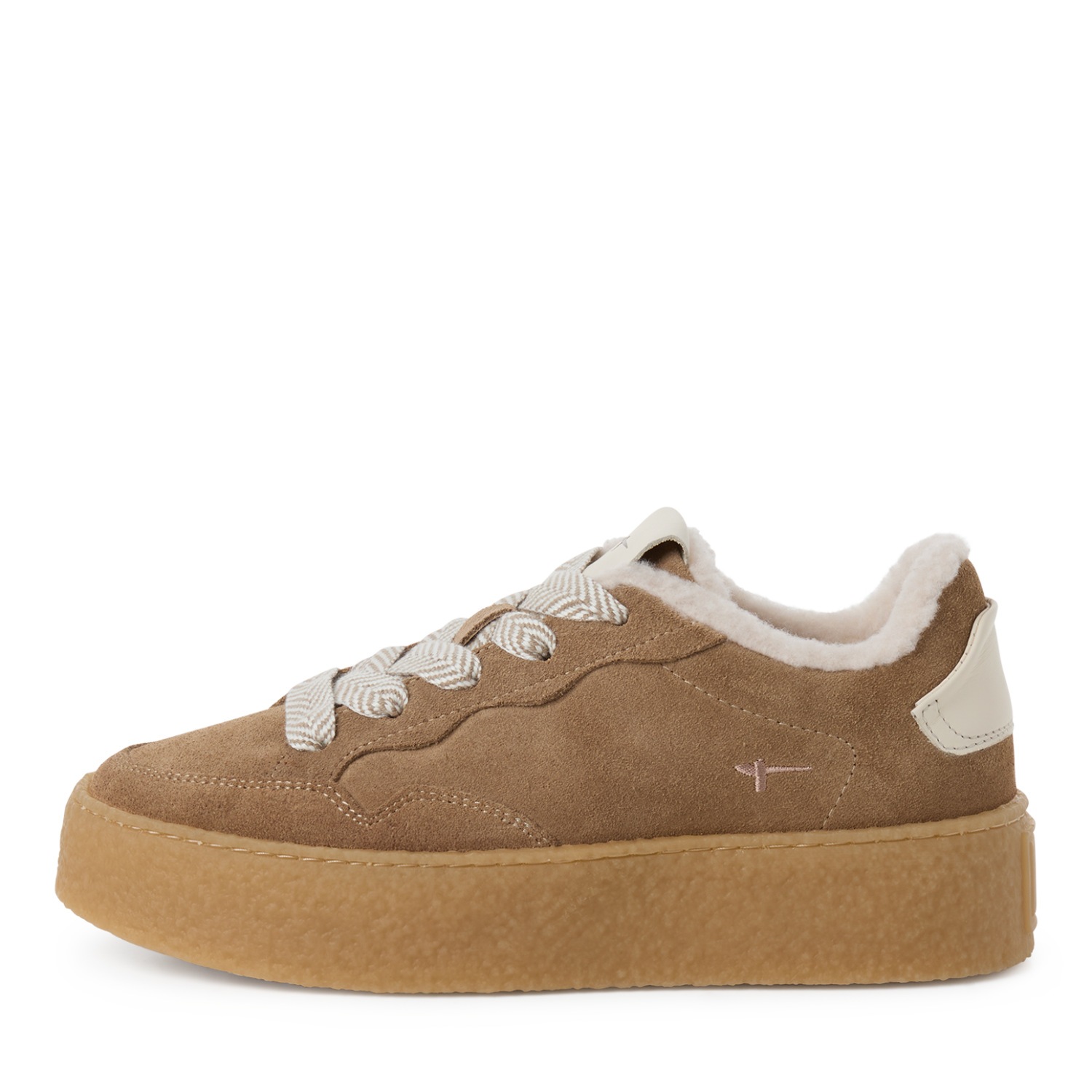 Tamaris Plateausneaker  Freizeitschuh, Halbschuh, Schnürschuh mit Ziernähten
