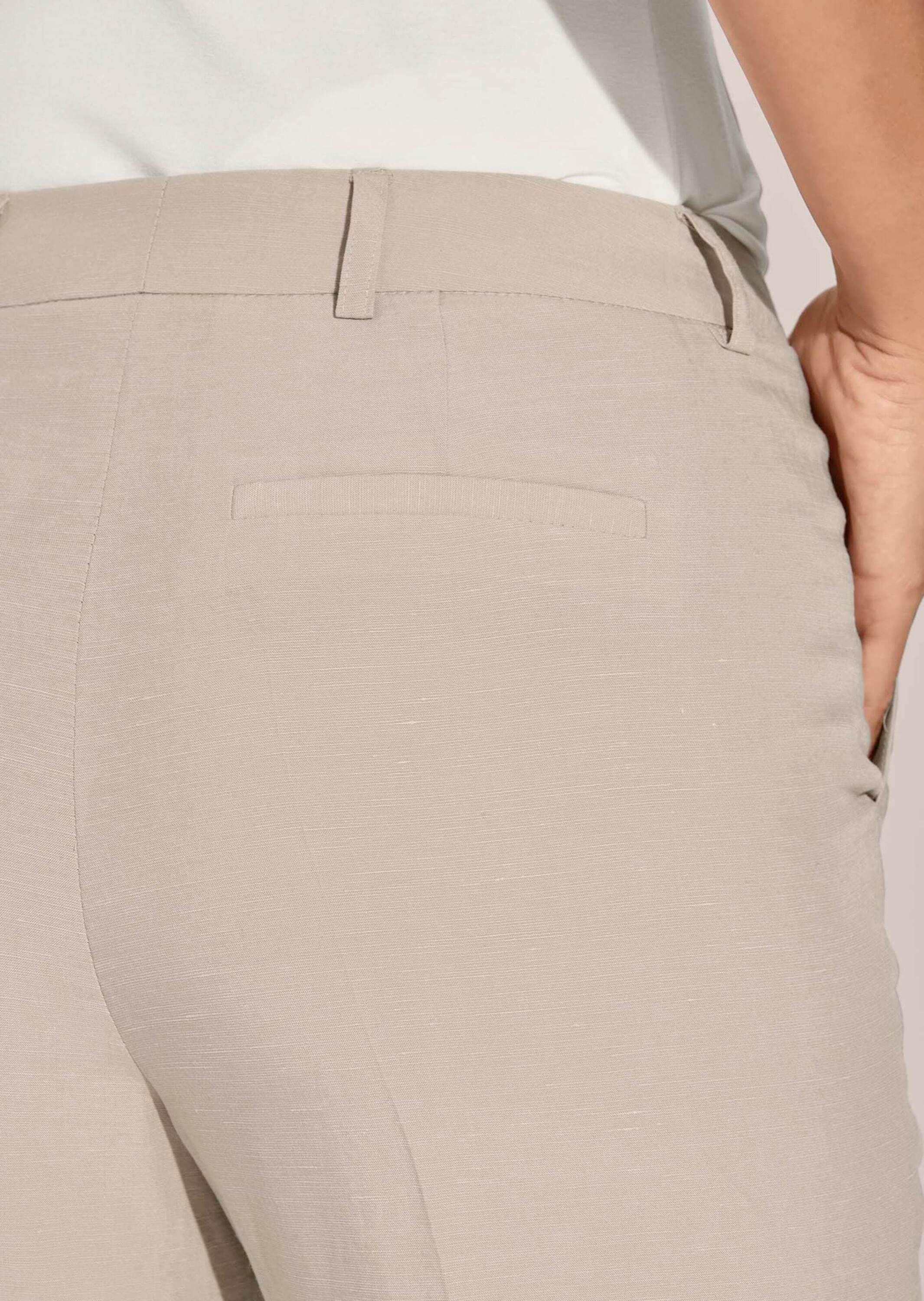 MADELEINE Bügelfaltenhose »Hose Bügelfalten-Hose mit Leinen«
