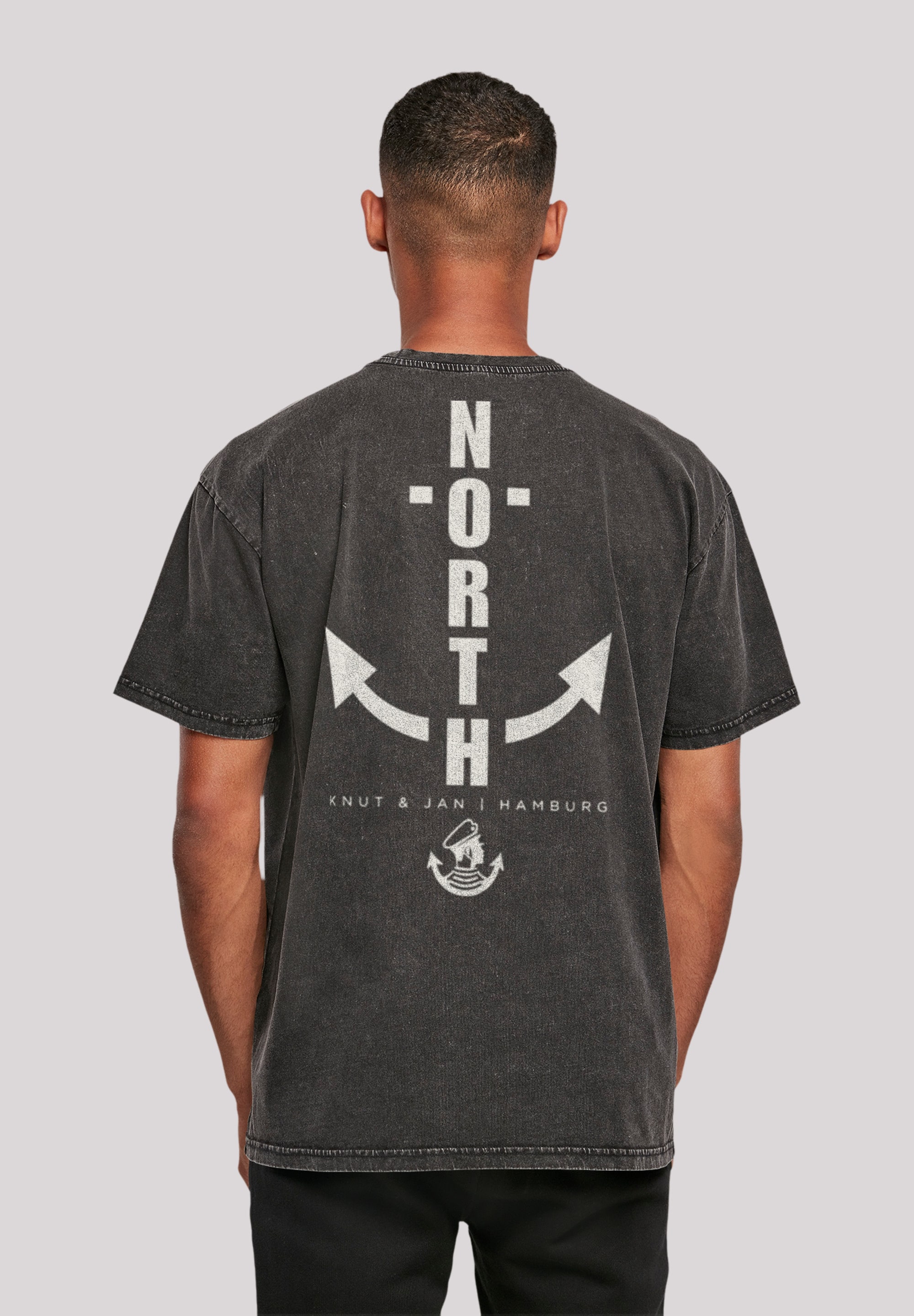 F4NT4STIC T-Shirt "North Anchor", Print