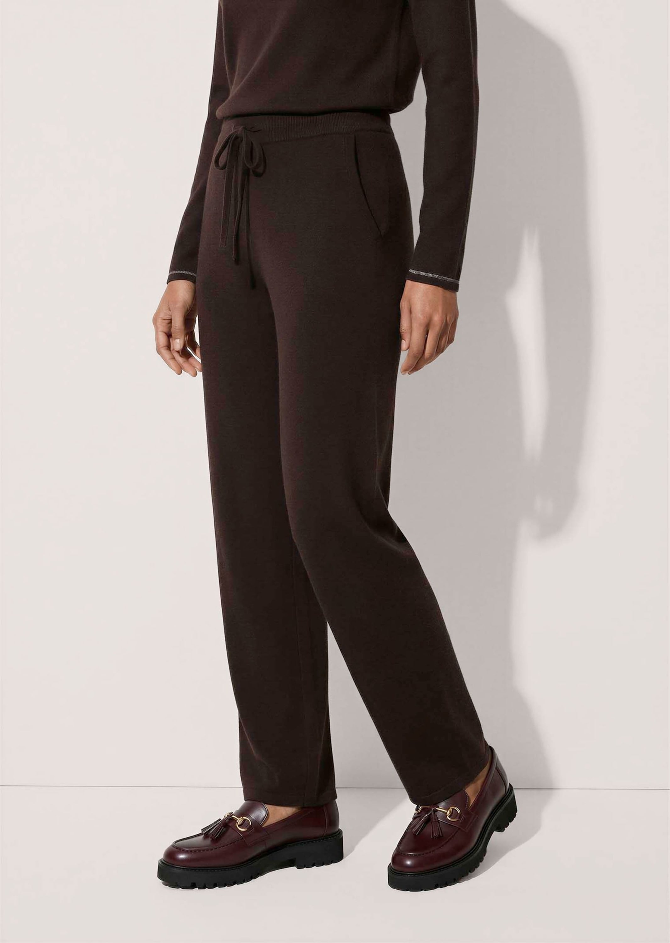 MADELEINE Schlupfhose »Hose Strickhose aus Schurwolle«