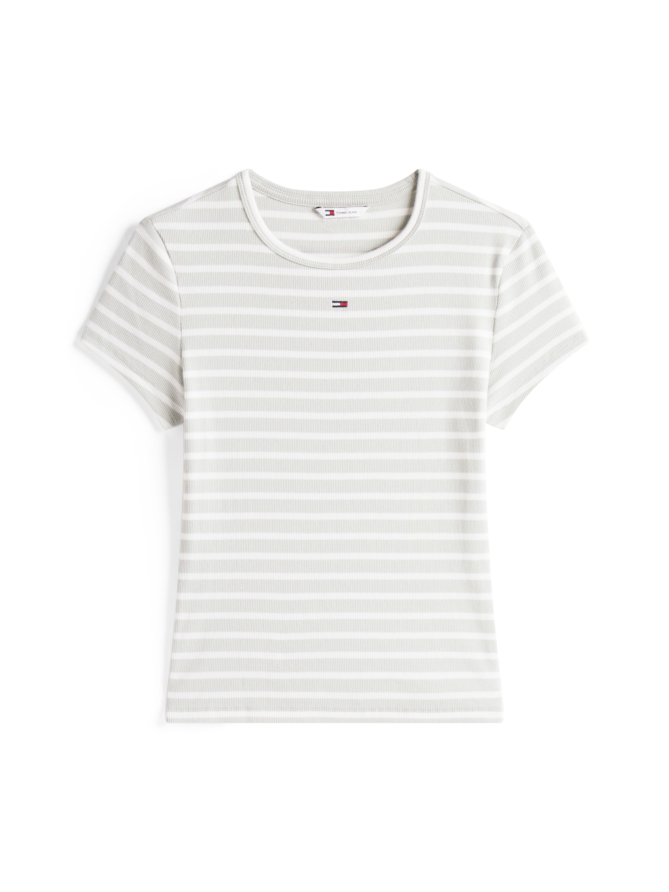 Tommy Jeans T-Shirt »TJW SLIM ESSENTIAL RIB SS«, mit gerippter Struktur