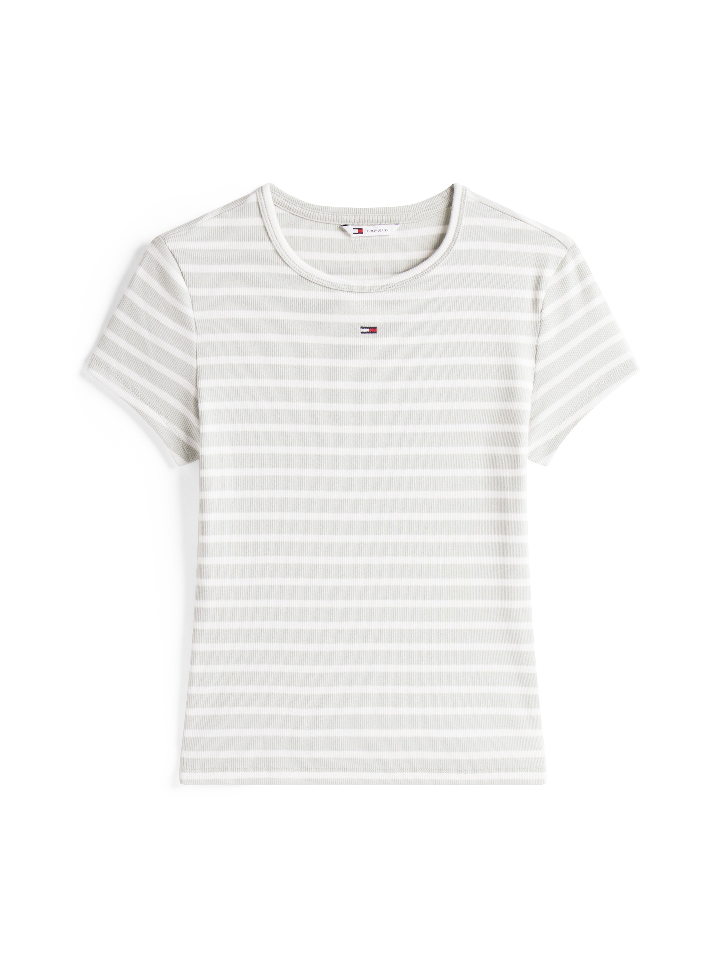 Thumbnail - Tommy Jeans T-Shirt "TJW SLIM ESSENTIAL RIB SS", mit gerippter Struktur