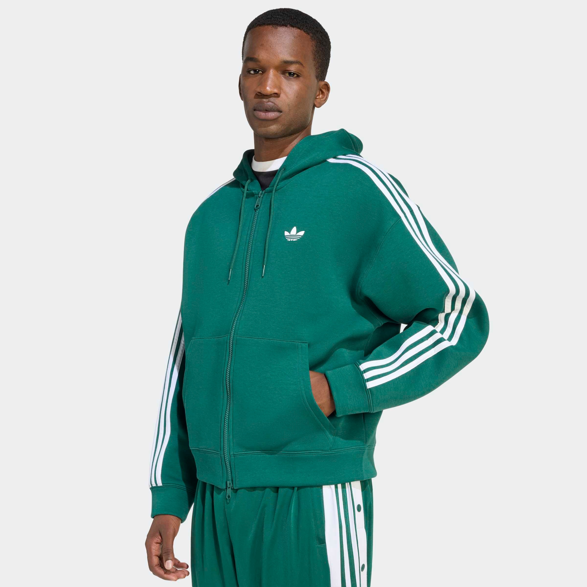 adidas Originals Kapuzensweatshirt »ADIDAS ADICOLOR SPACER, OVERSIZED«, mit Reißverschluss, lockere Oversize-Passform
