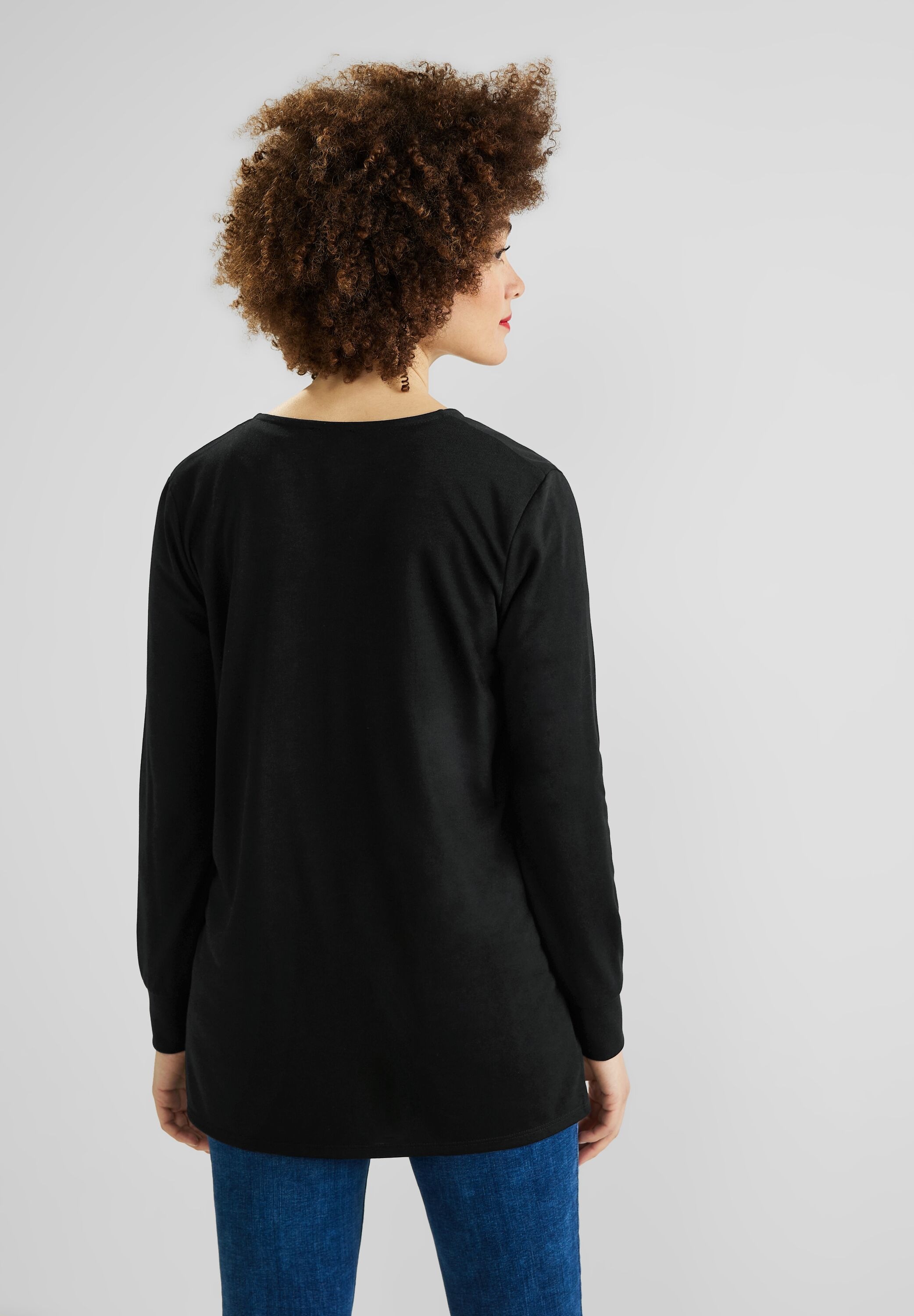 STREET ONE Shirtjacke, in Unifarbe