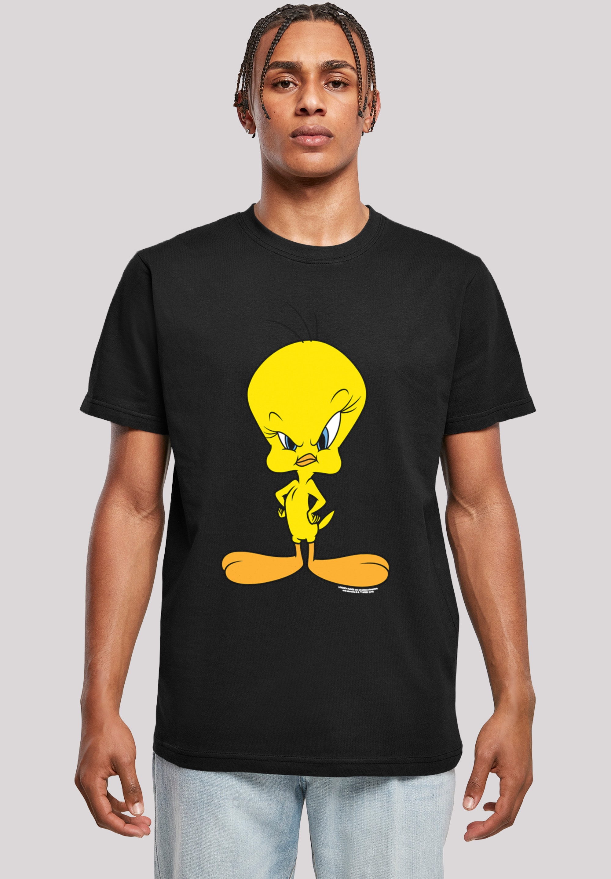 F4NT4STIC T-Shirt »Looney Tunes Angry Tweety«, Herren,Premium Merch,Regular-Fit,Basic,Bedruckt