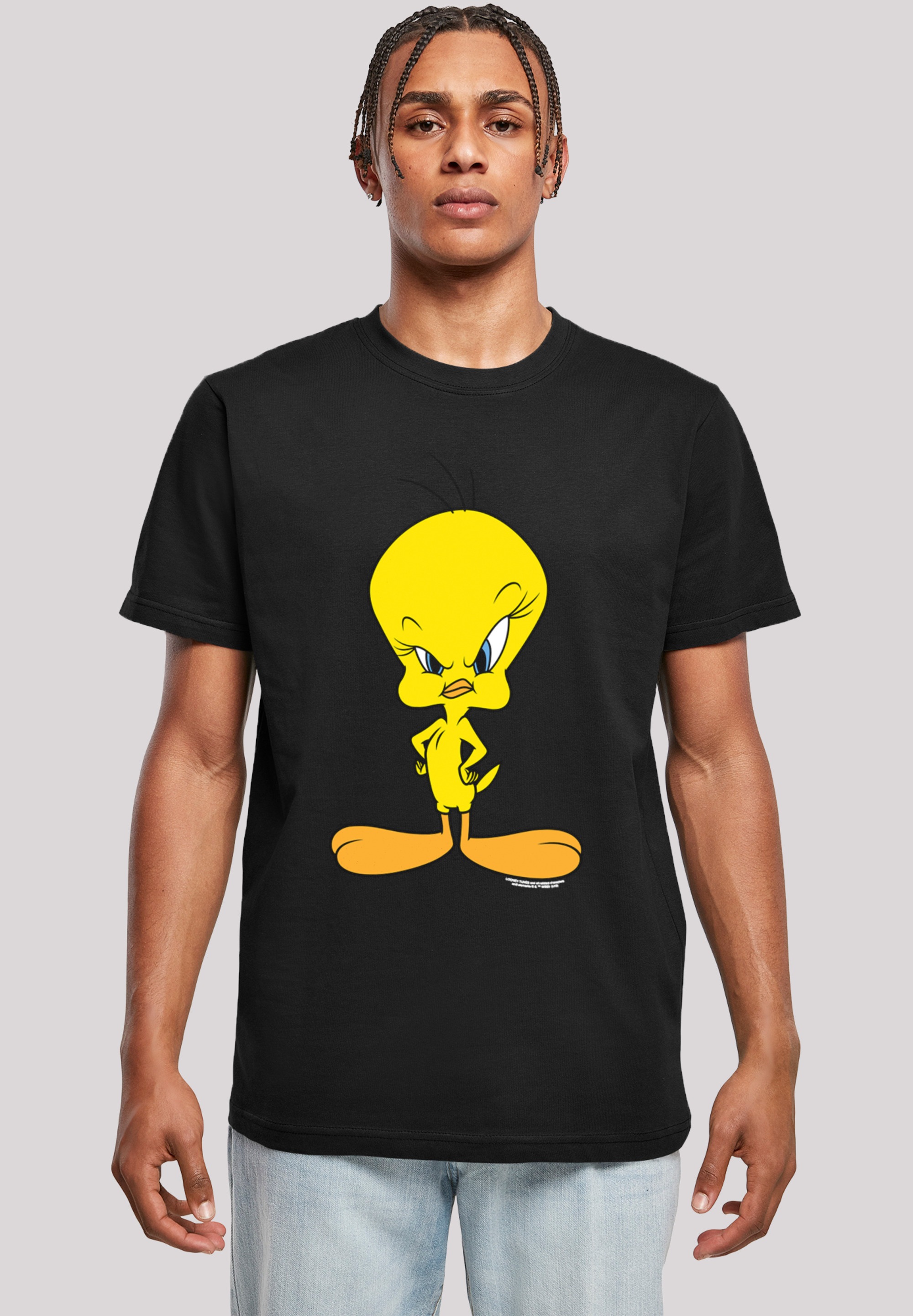 F4NT4STIC T-Shirt "Looney Tunes Angry Tweety", Herren,Premium Merch,Regular günstig online kaufen