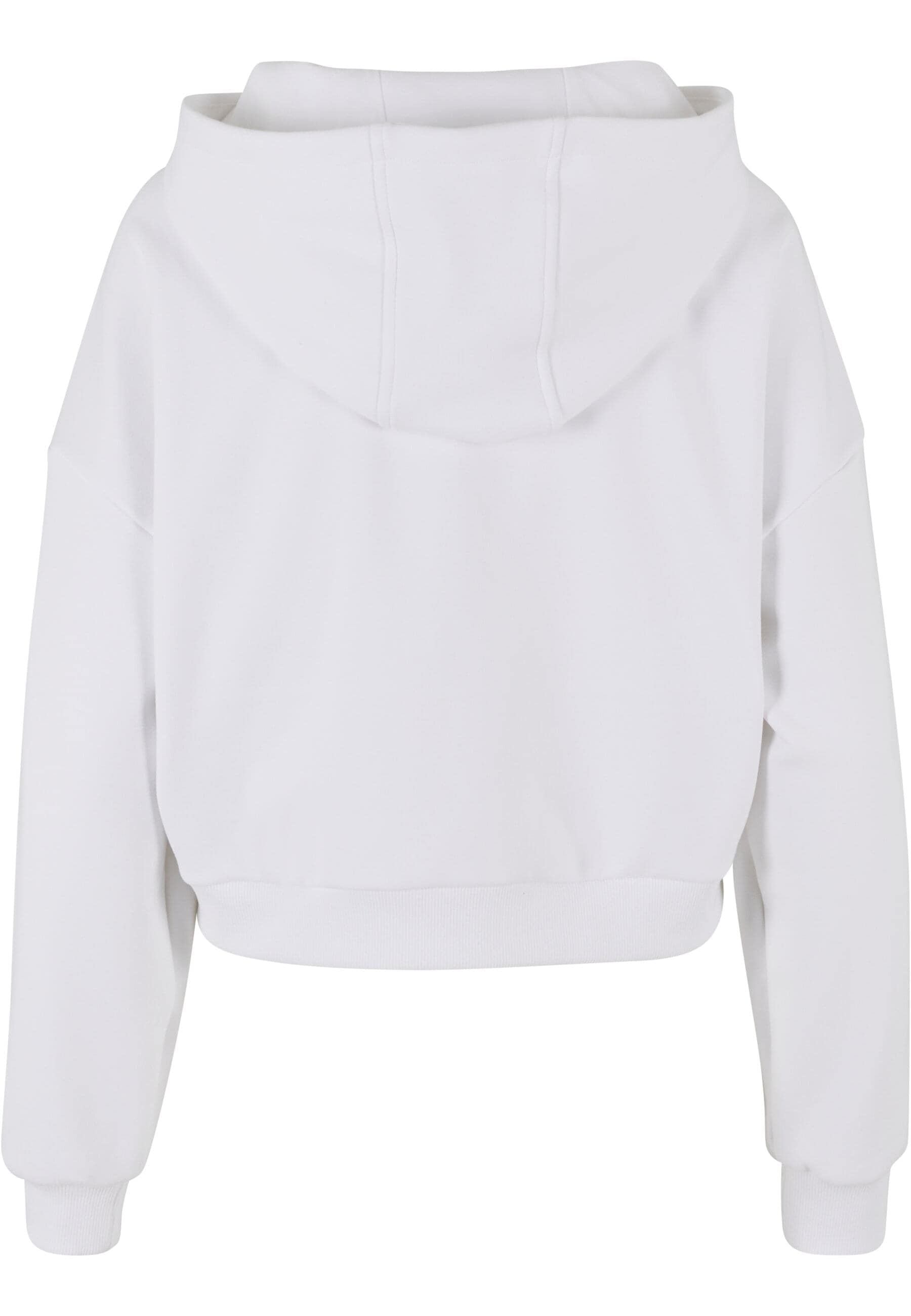 URBAN CLASSICS Sweatjacke »Urban Classics Damen Ladies Cozy Short Zip Hoody«