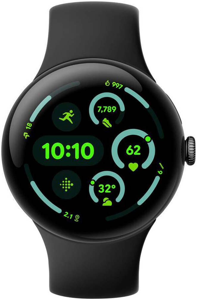 Google Smartwatch »Pixel Watch 3 45mm LTE«, (4,5 cm / 1.77 Zoll), Watch OS 5, 32 GB,)