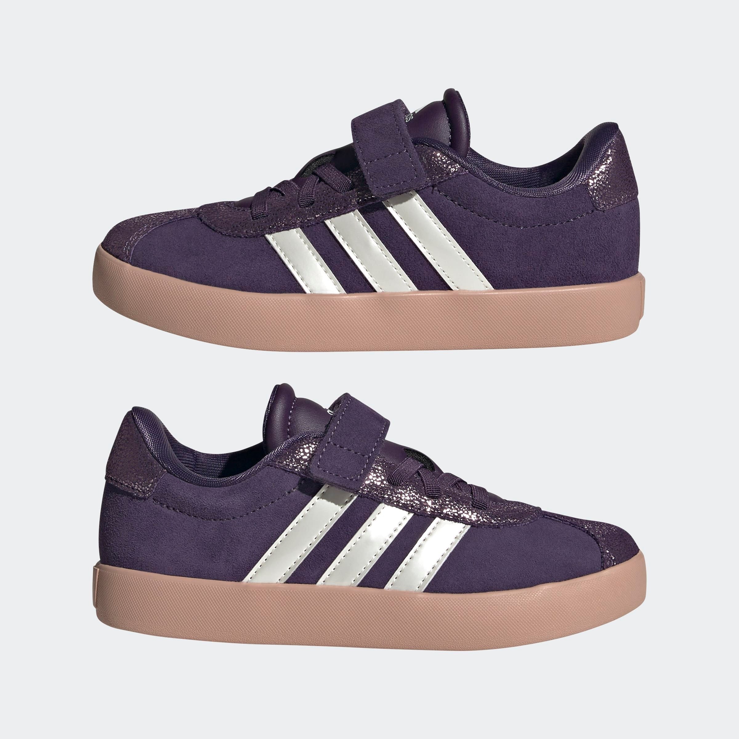 adidas Sportswear Sneaker »KINDERSCHUH VL COURT 3.0 KIDS«, Design auf den Spuren des adidas Samba
