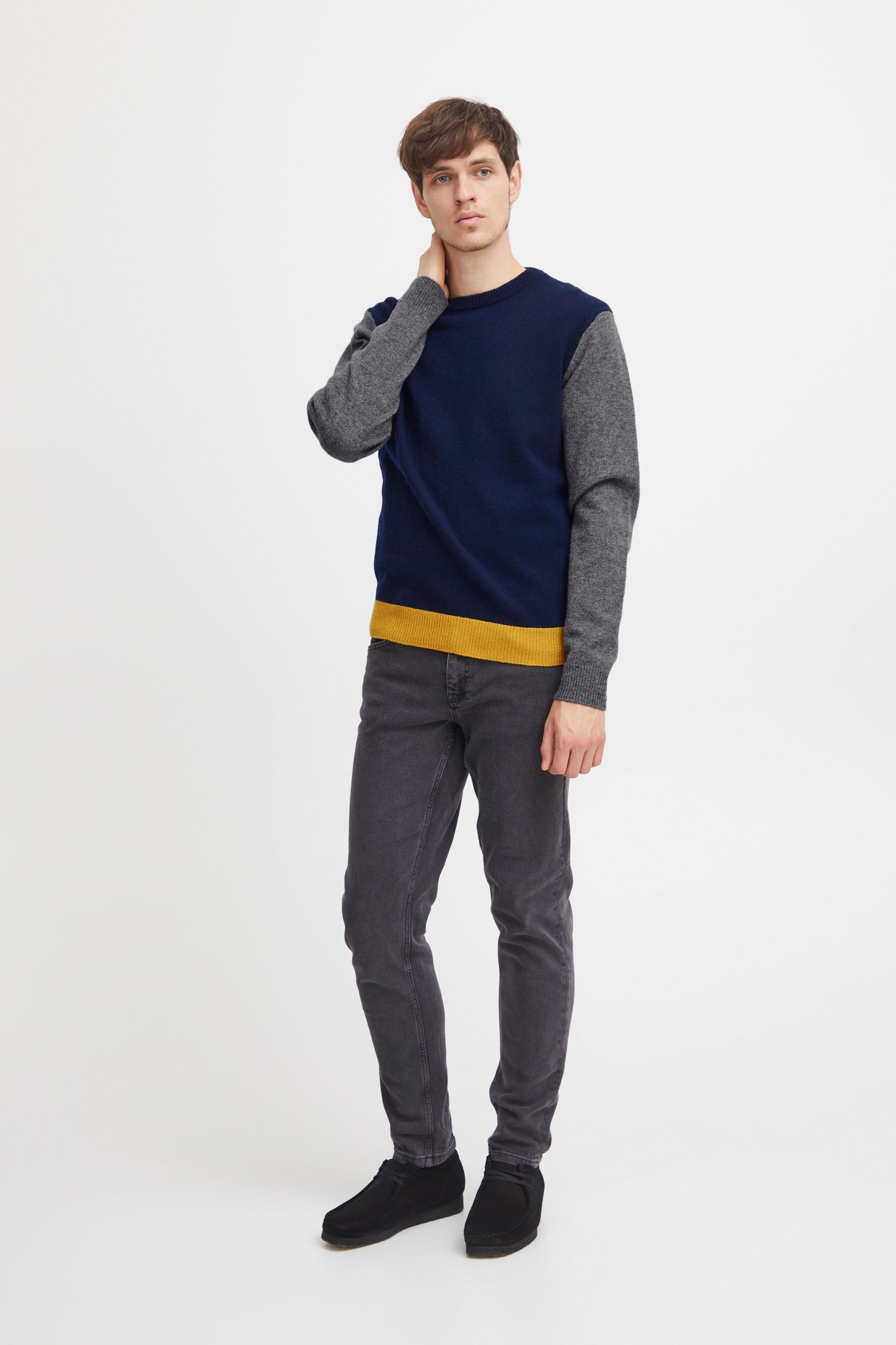 Casual Friday Strickfleece-Pullover »Strickpullover CFKarl«
