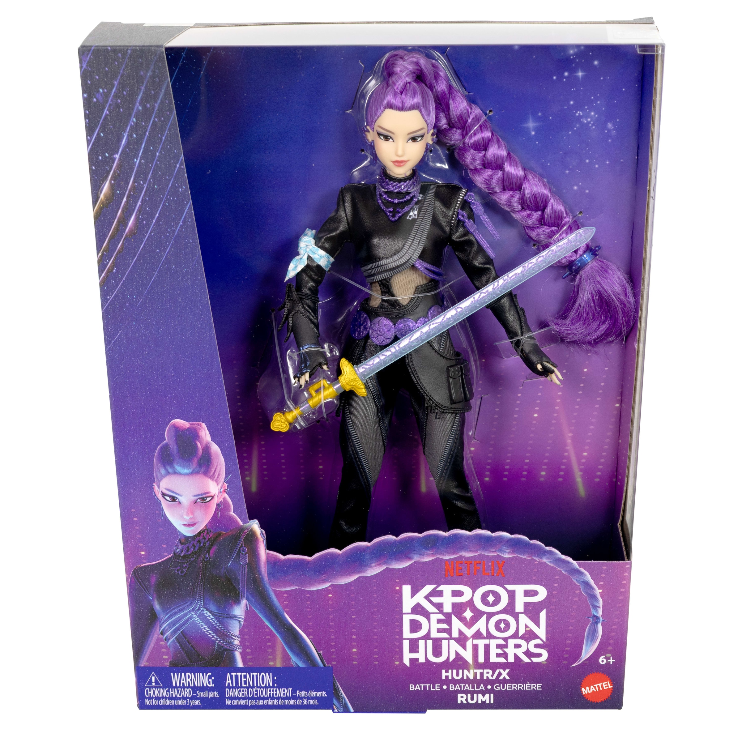 Mattel® Anziehpuppe »KPop Demon Hunters HUNTR/X kampfbereite Rumi«