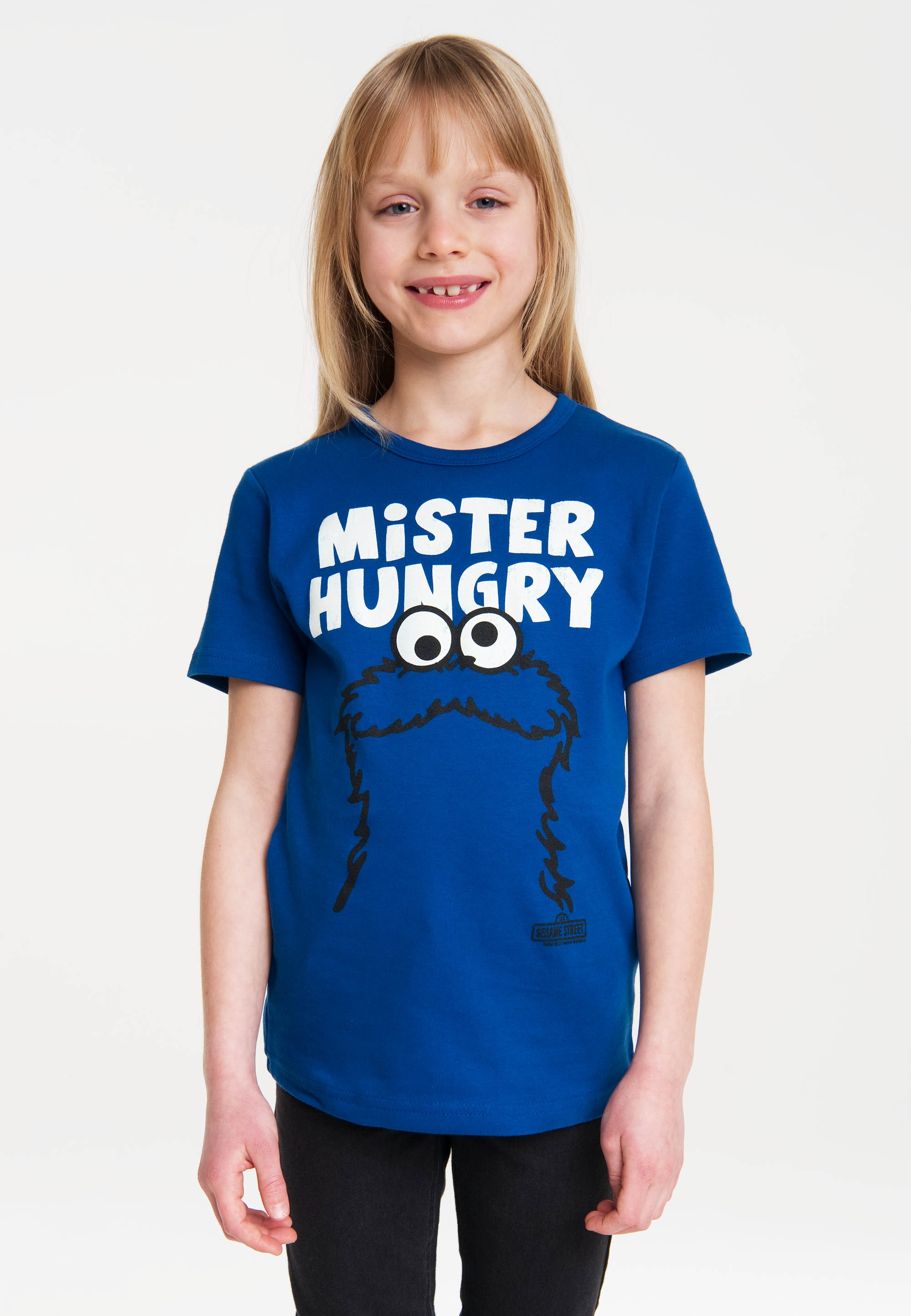 LOGOSHIRT T-Shirt »Mister Hungry«, mit tollem Frontprint