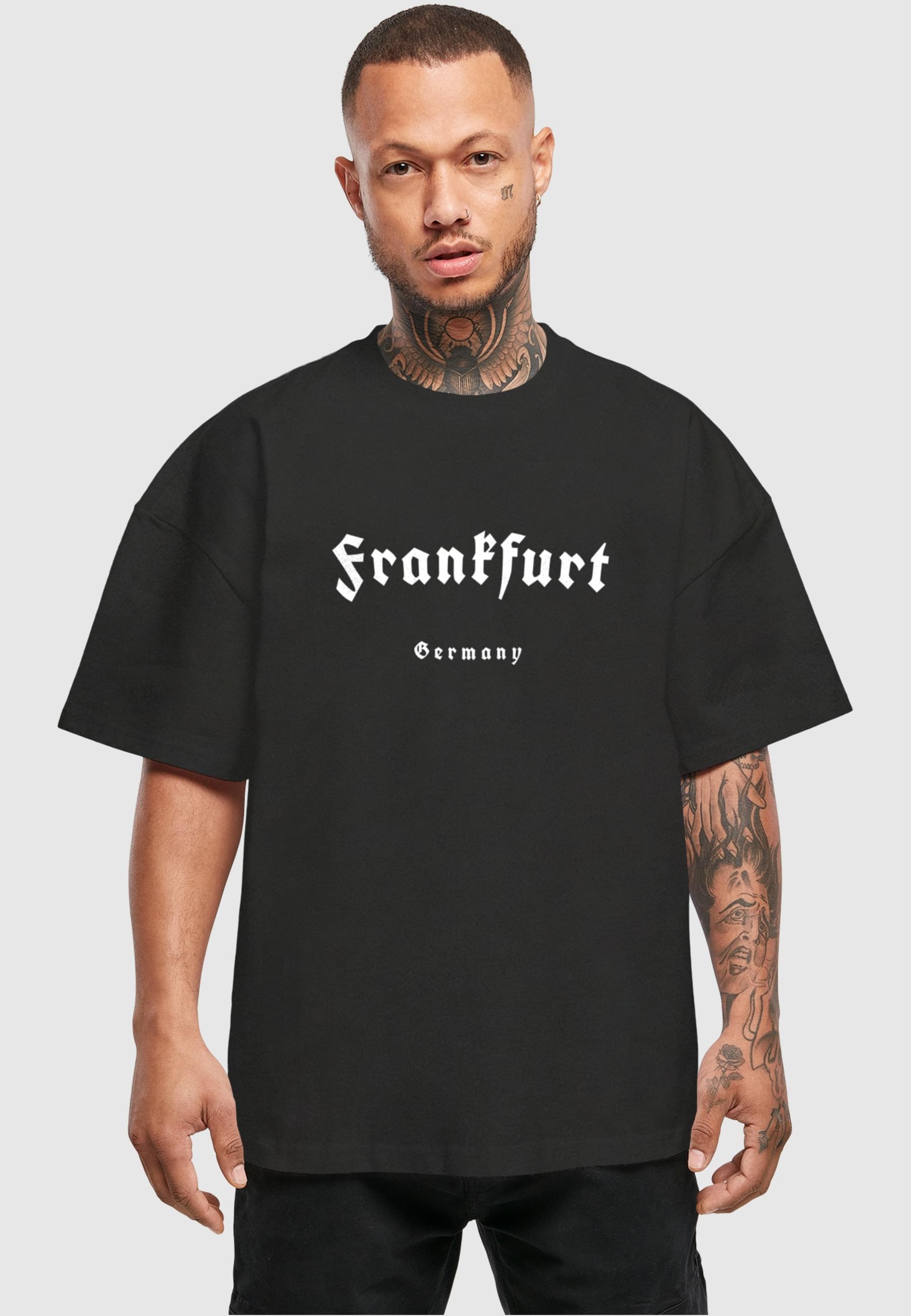 Merchcode T-Shirt »Merchcode Herren Frankfurt X Ultra Heavy Cotton Box T-Shirt«, (1 tlg.)