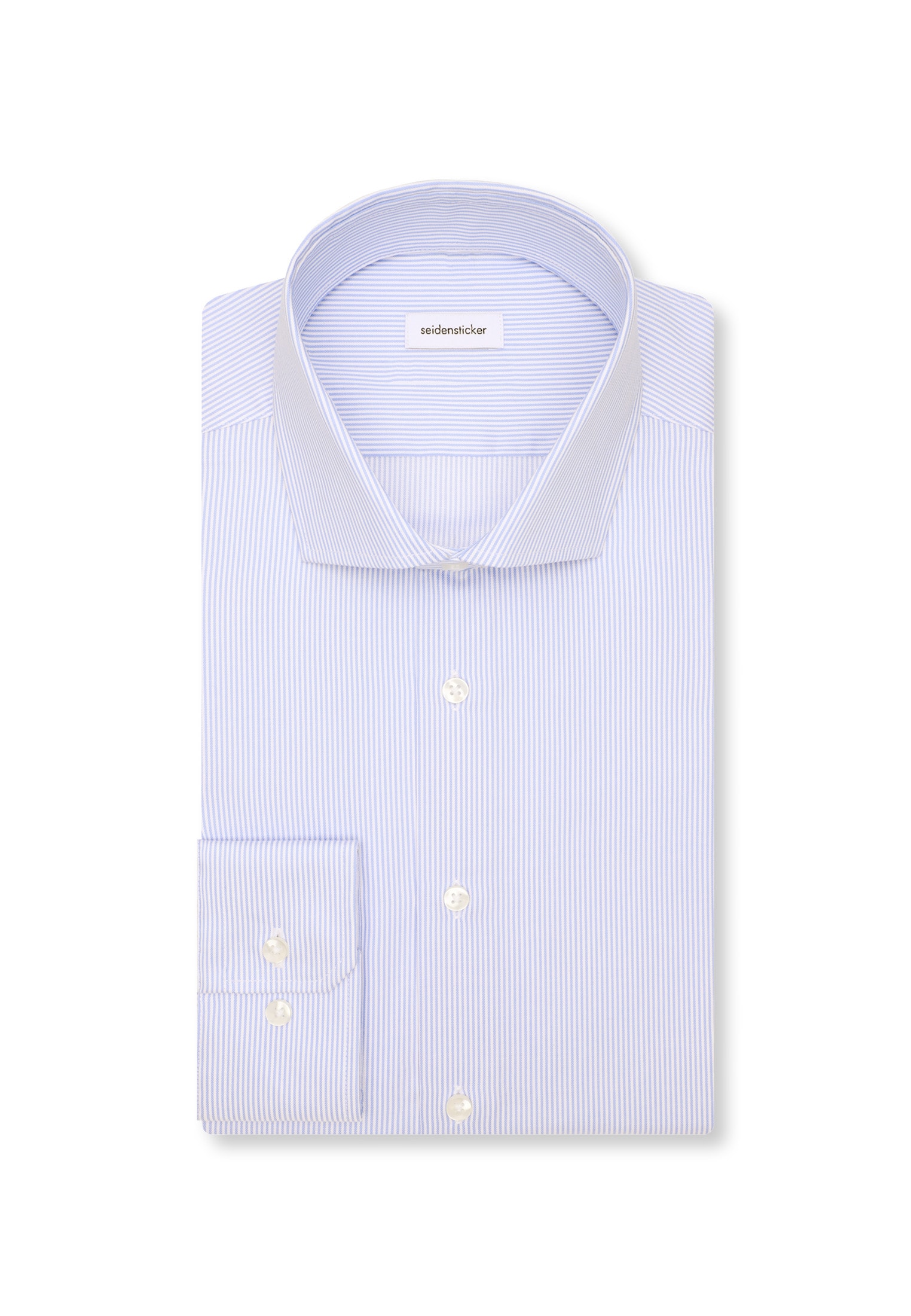 seidensticker Businesshemd »Schwarze Rose« X-Slim 1/1 Kentkragen Gestreift