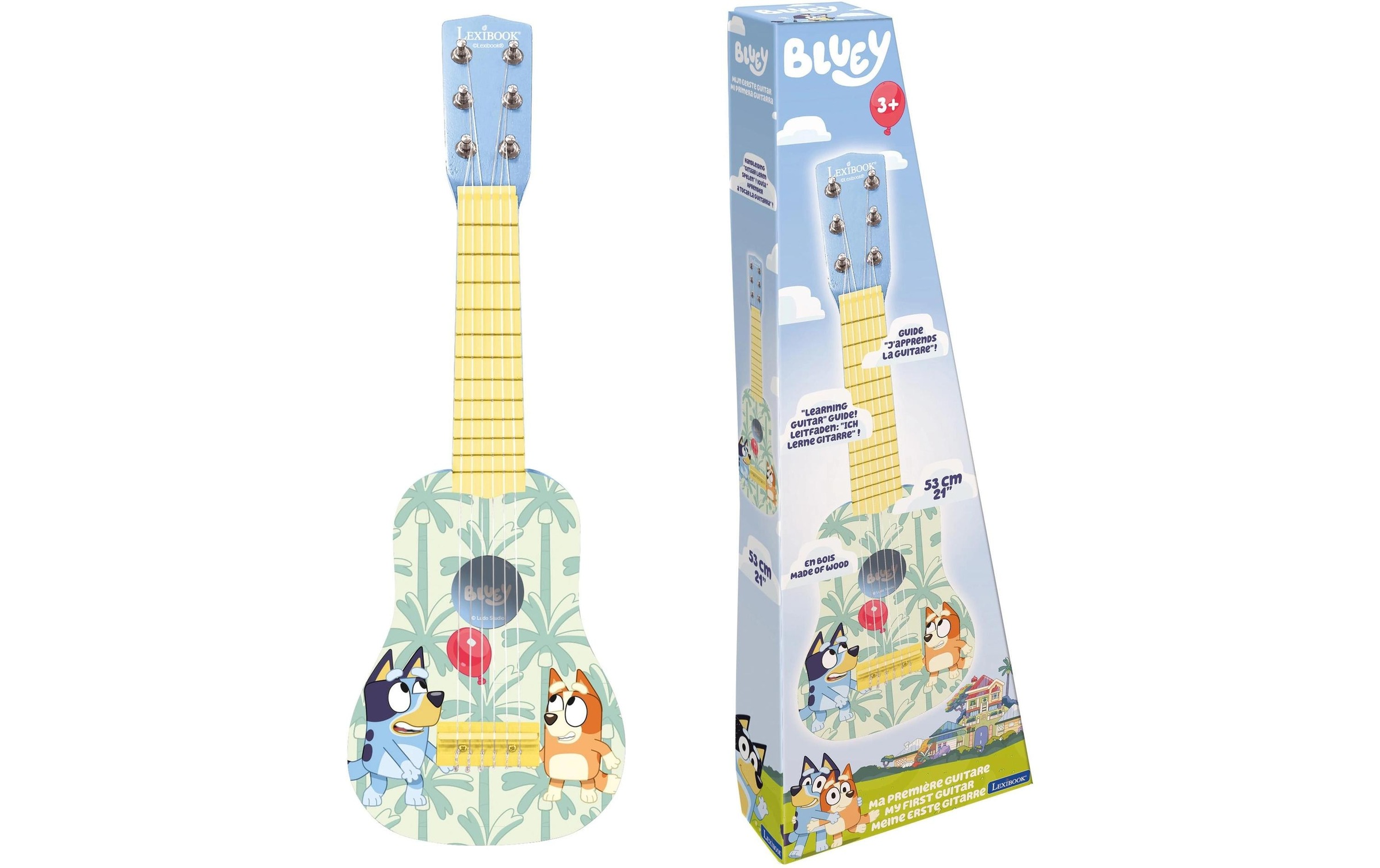 Lexibook® Spielzeug-Musikinstrument »Akustikgitarre My First«