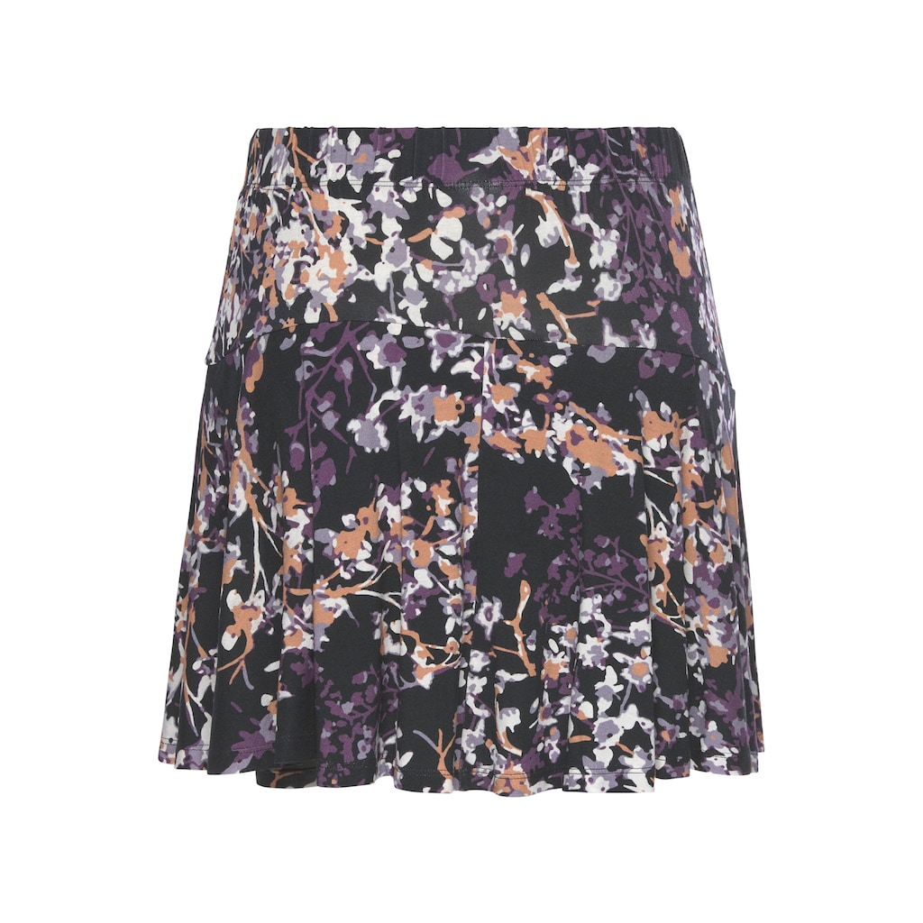 Vivance Hosenrock, mit Blumenprint, Skort, Rock inklusive Hose