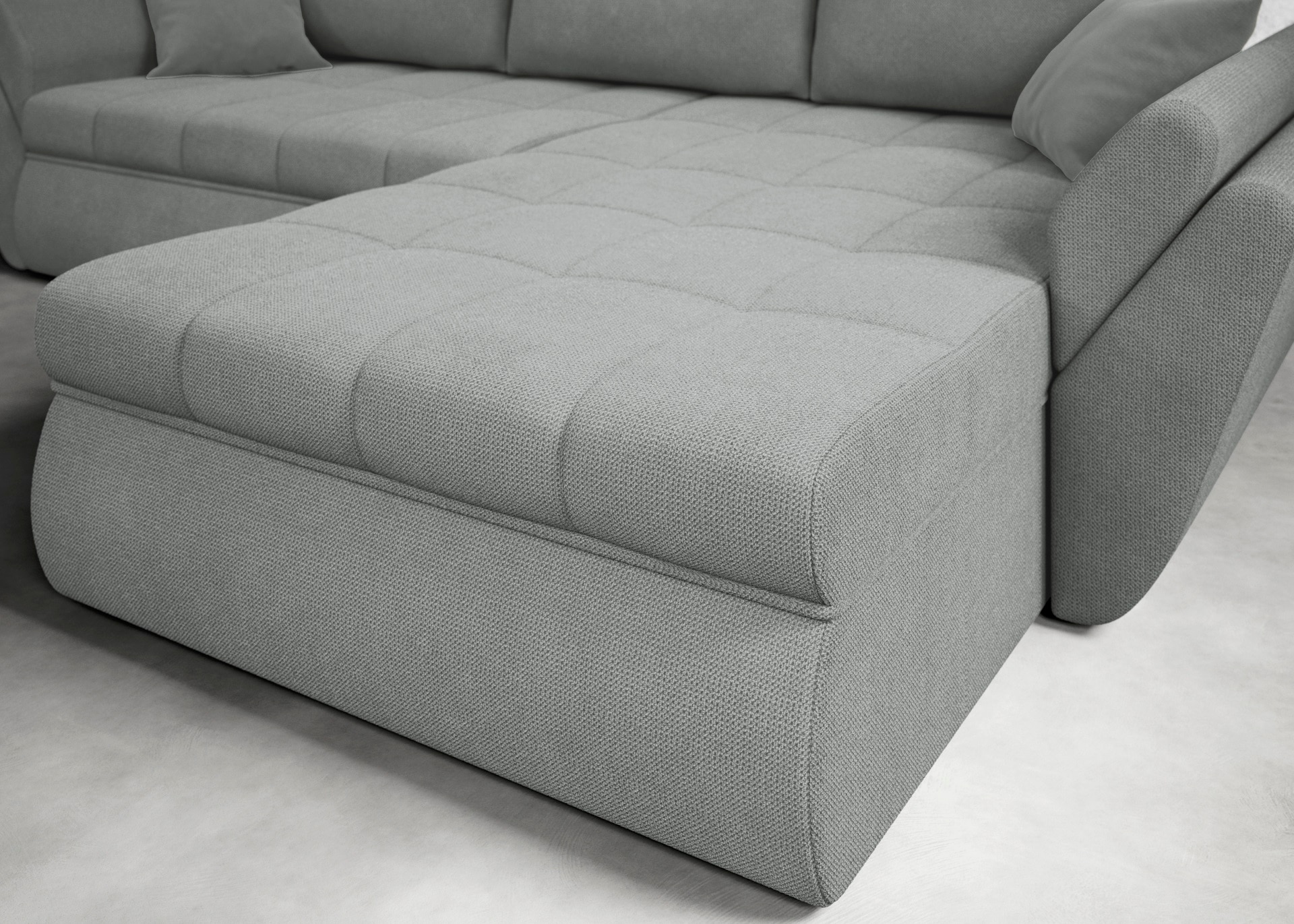 INOSIGN Ecksofa »Iolani«, mit Bettfunktion und Bettkasten