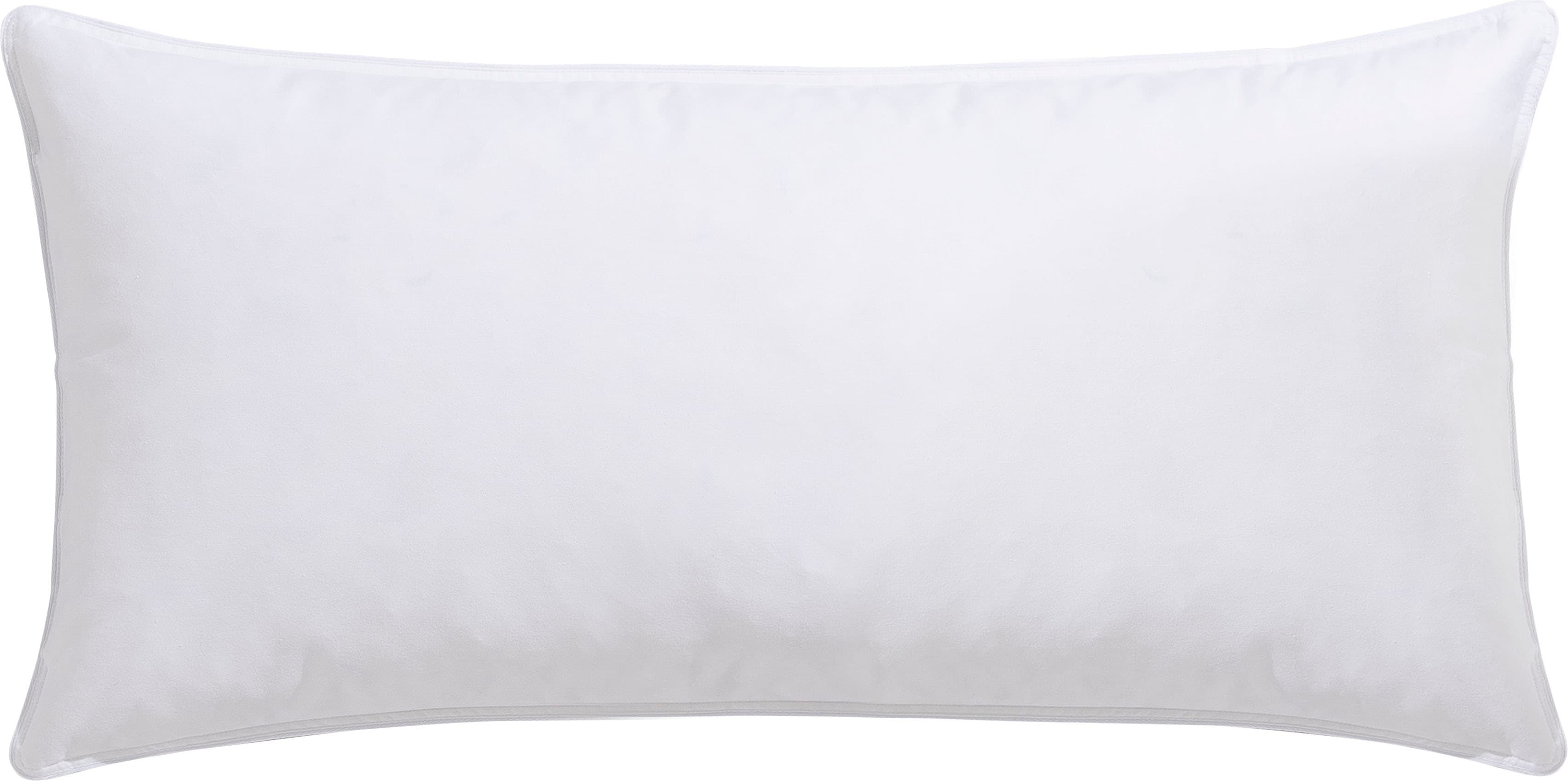 OTTO home 3-Kammer-Kopfkissen "Lasse, Kopfkissen 40x80 cm, 80x80 cm" Füllung: 60% Daunen / 40% Federn (Außenkammern) 1 Stk. tlg. Kissen, Made in Germany, Made in Green, allergikerfreundlich
