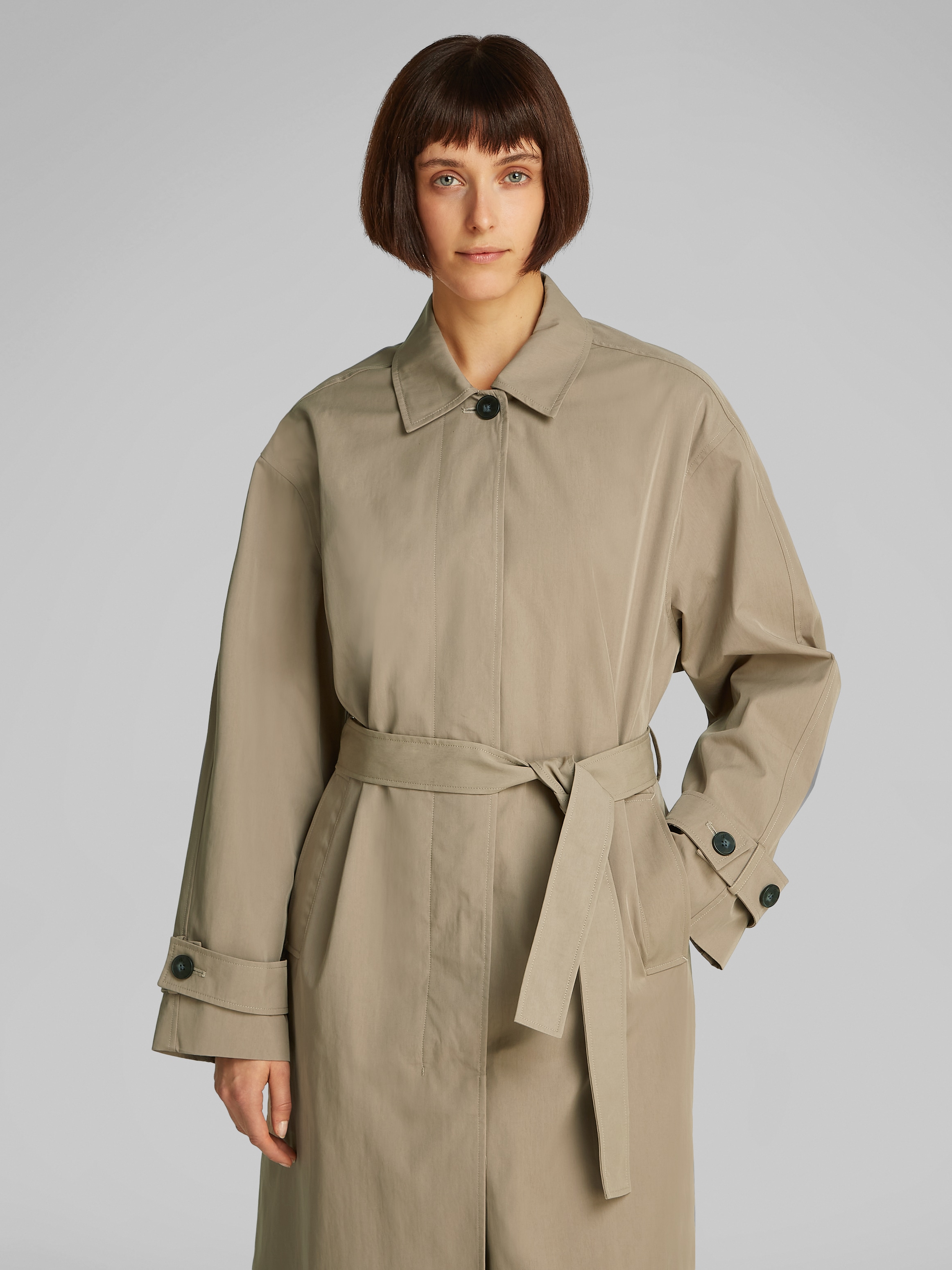 Trenchcoat »TRENCH COAT«, mit Eingrifftaschen, mitLogopatch